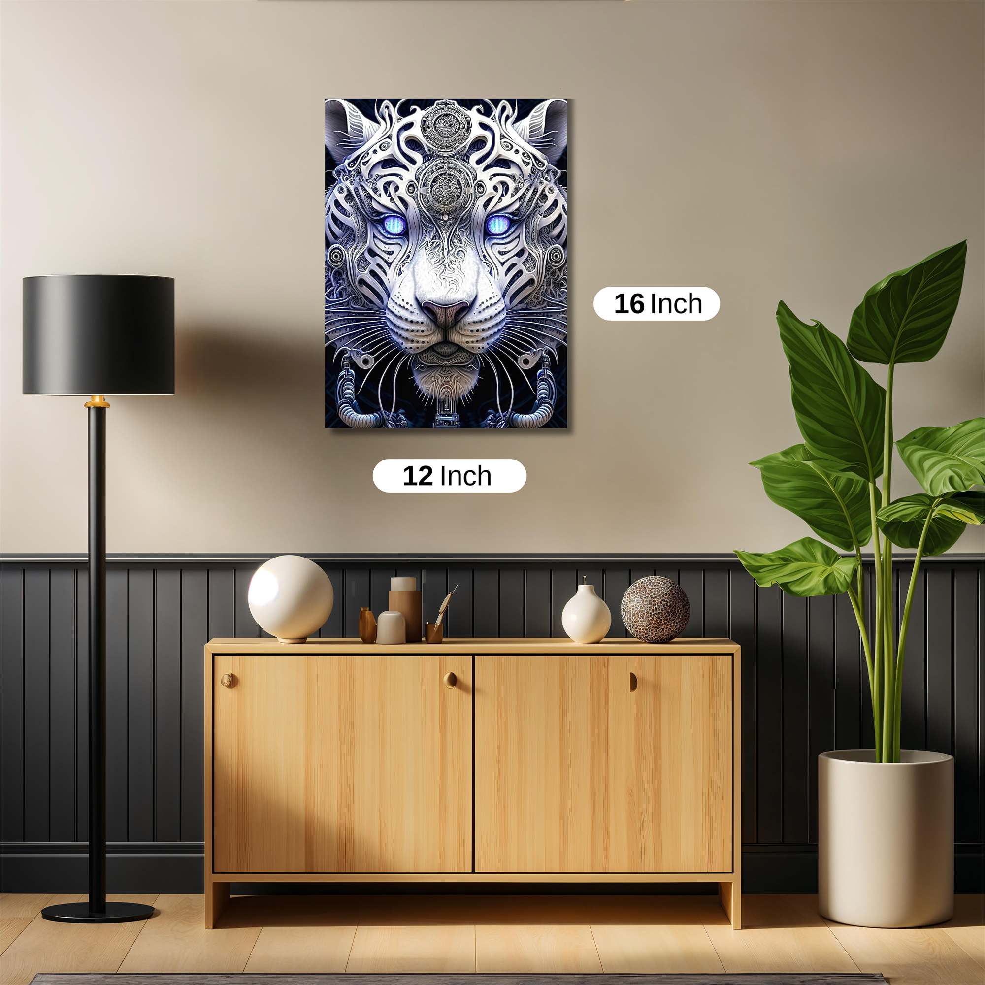Tiger Mystic Safe Wall Magnetic / M