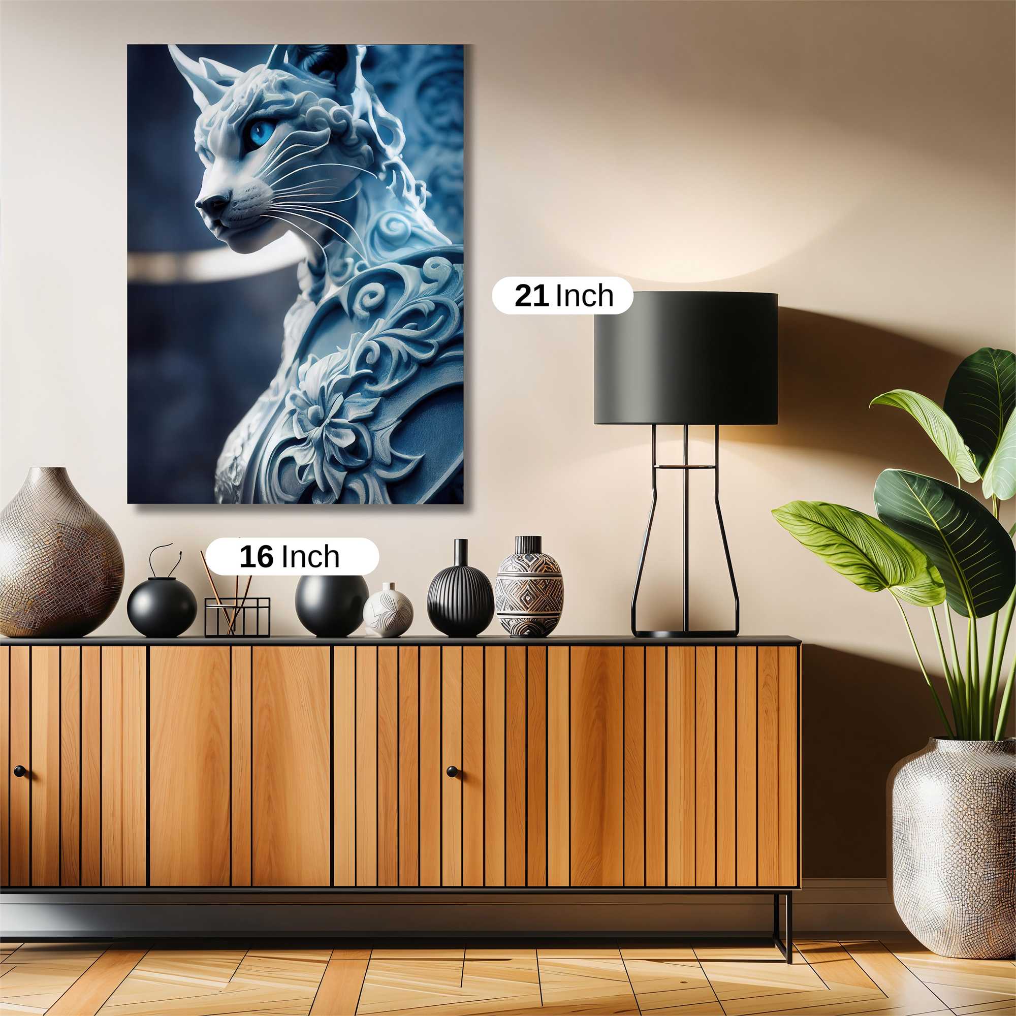 Feline Enigma Safe Wall Magnetic / M
