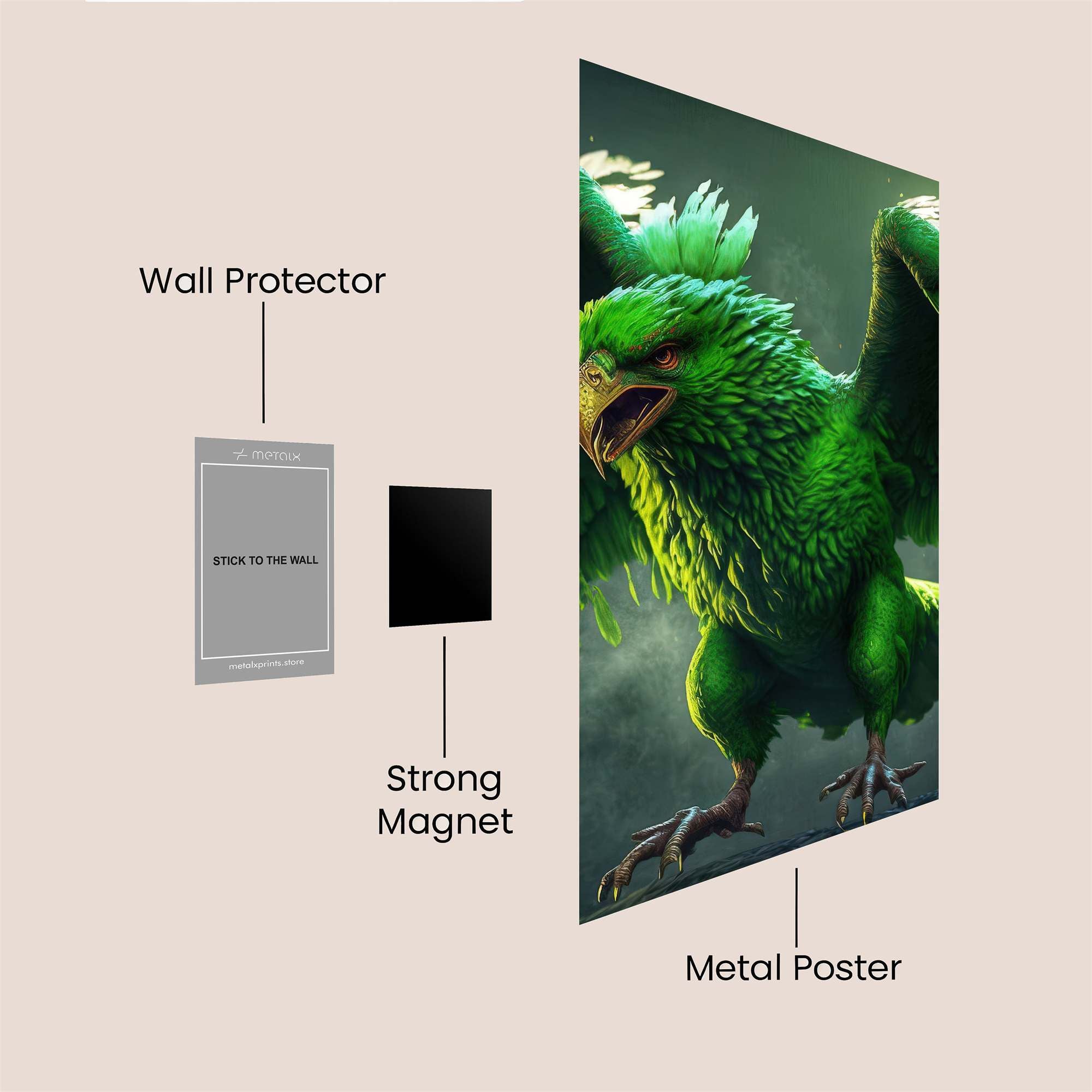 Emerald Majesty Safe Wall Magnetic / M