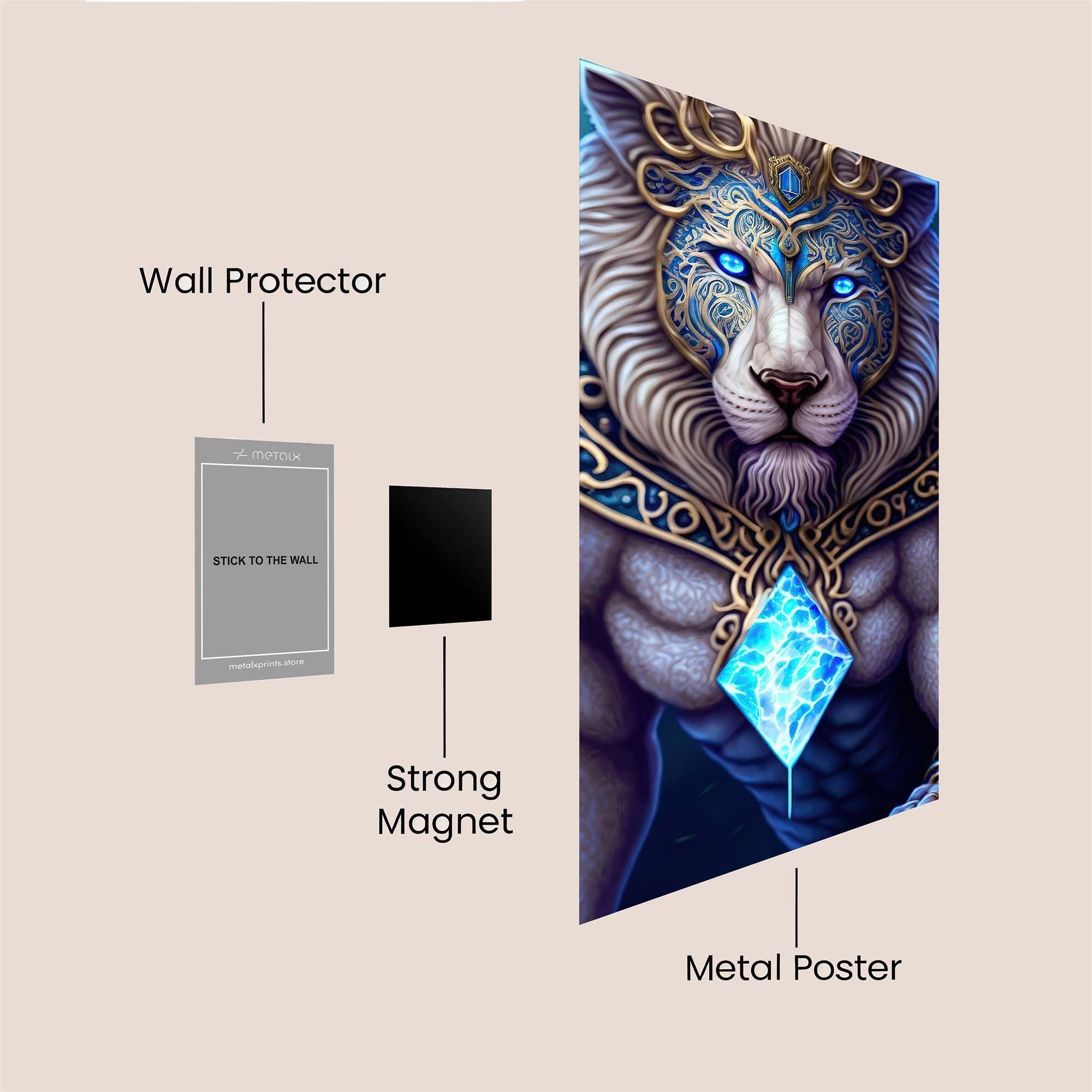 Majestic Thunder Safe Wall Magnetic / M