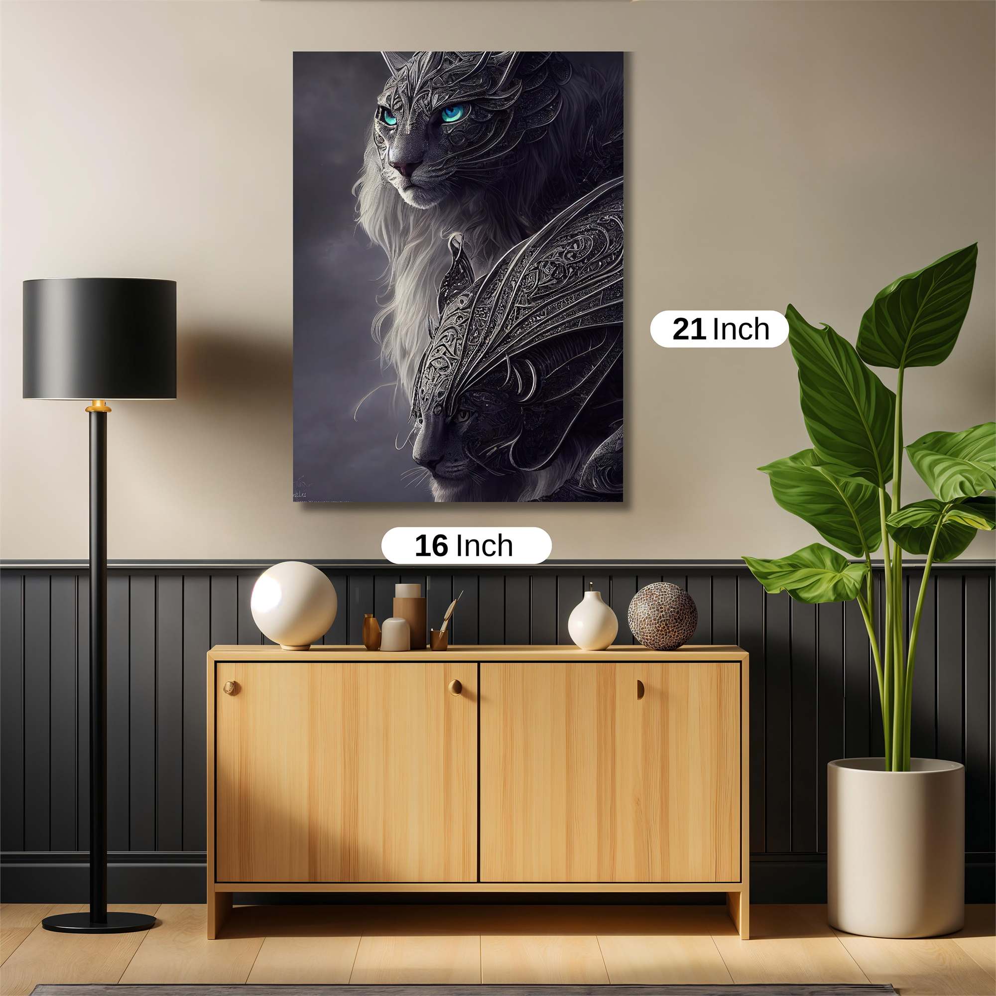 Mystic Guardians Safe Wall Magnetic / M