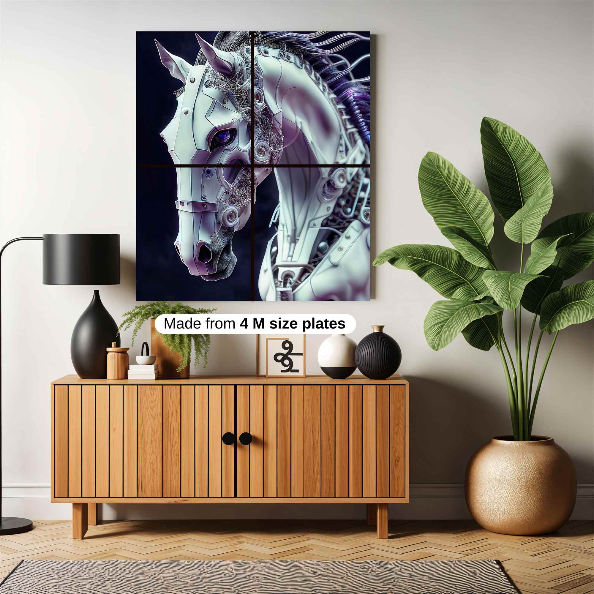 Cyber Stallion Safe Wall Magnetic / M