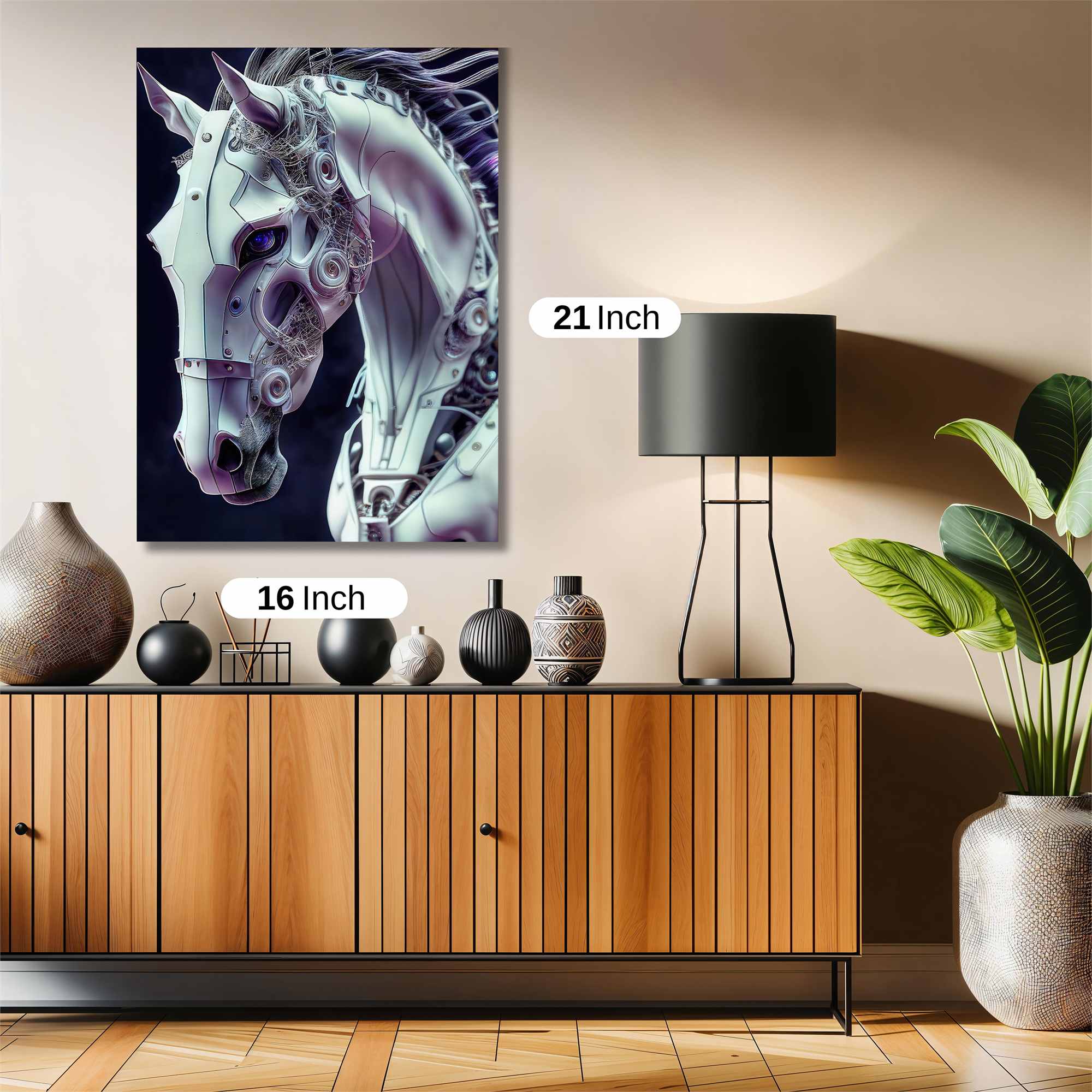 Cyber Stallion Safe Wall Magnetic / M