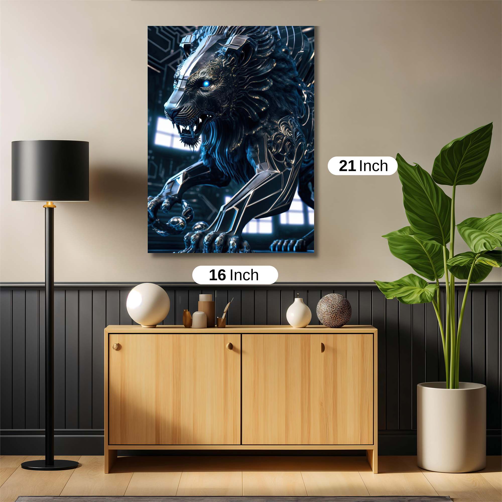 Cybernetic Majesty Safe Wall Magnetic / M