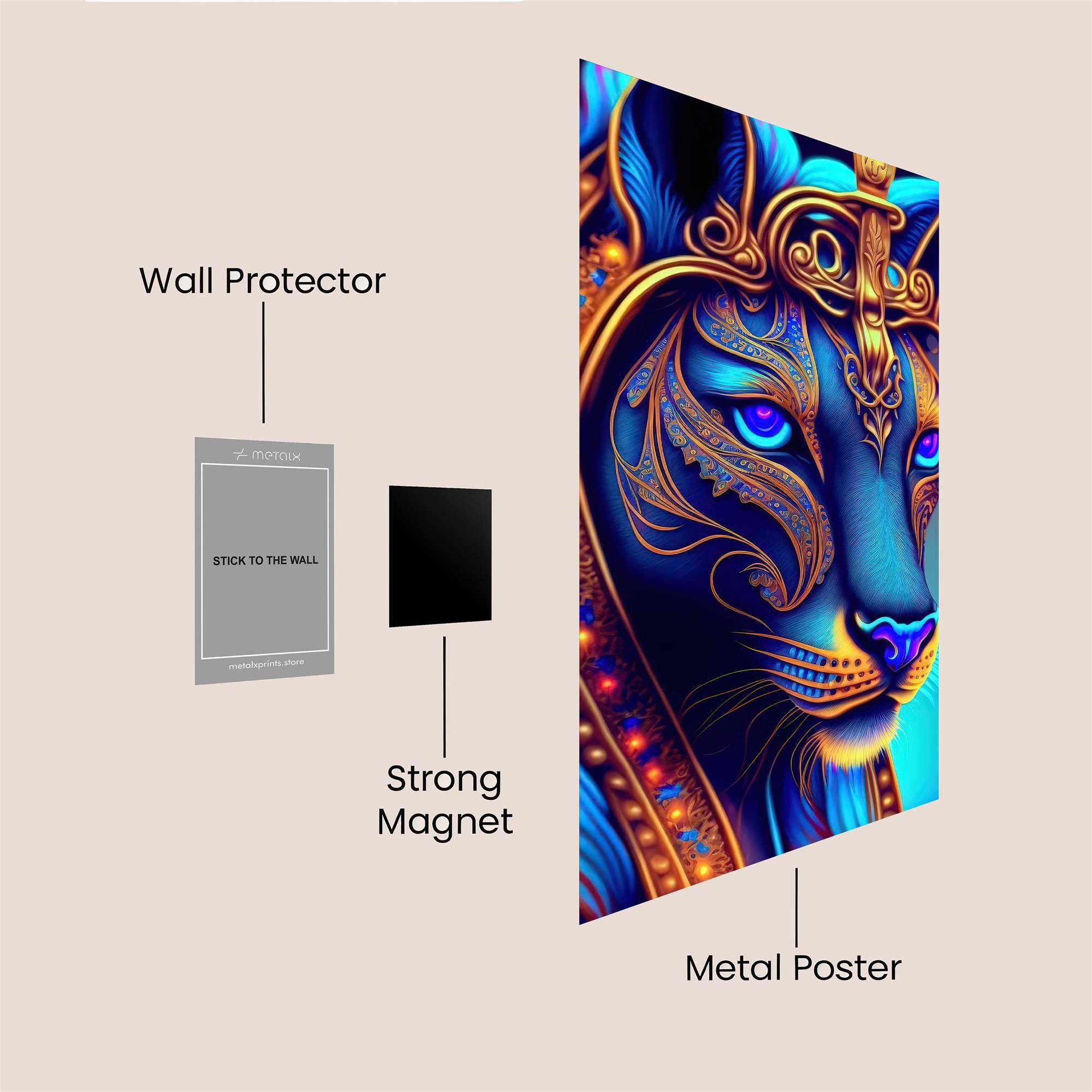 Royal Luminescence Safe Wall Magnetic / M