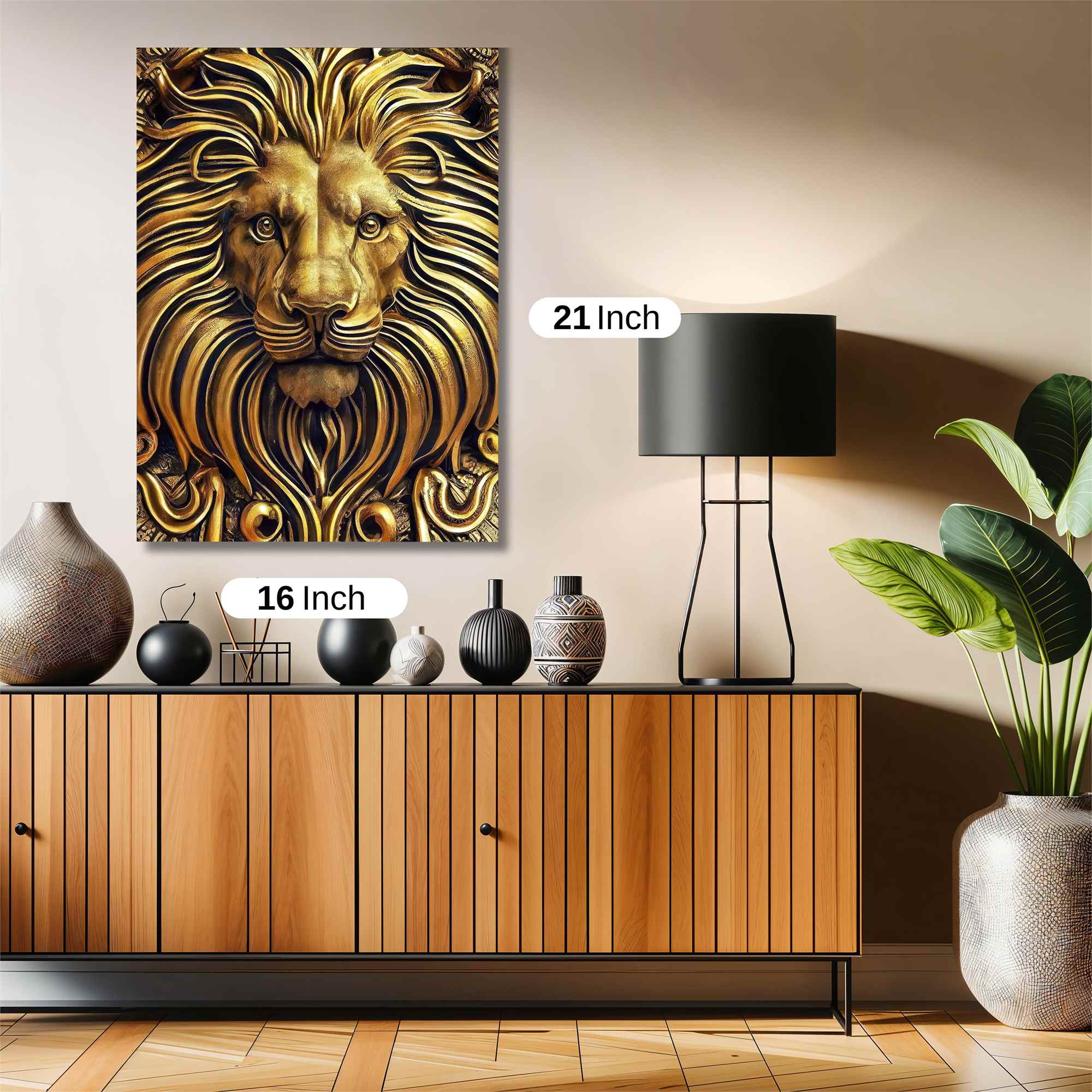 Lion Majestic Safe Wall Magnetic / M