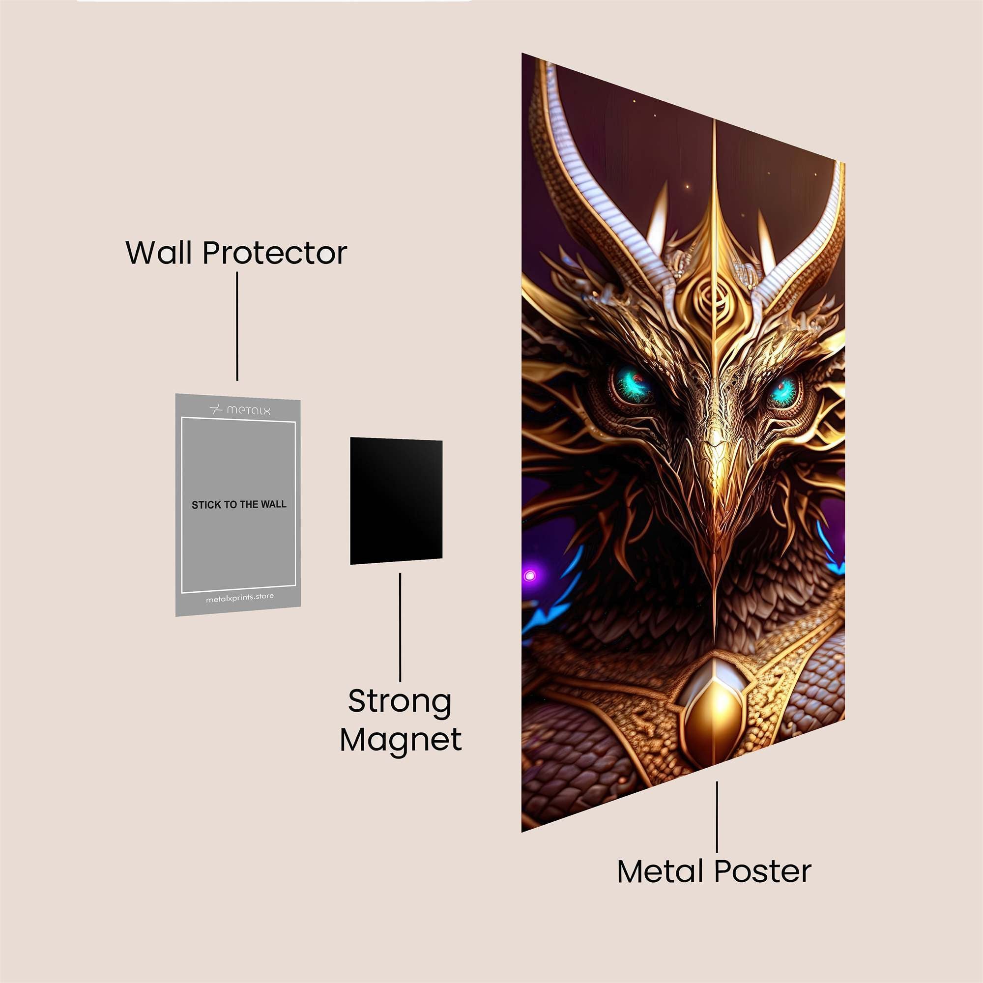 Phoenix Regal Safe Wall Magnetic / M