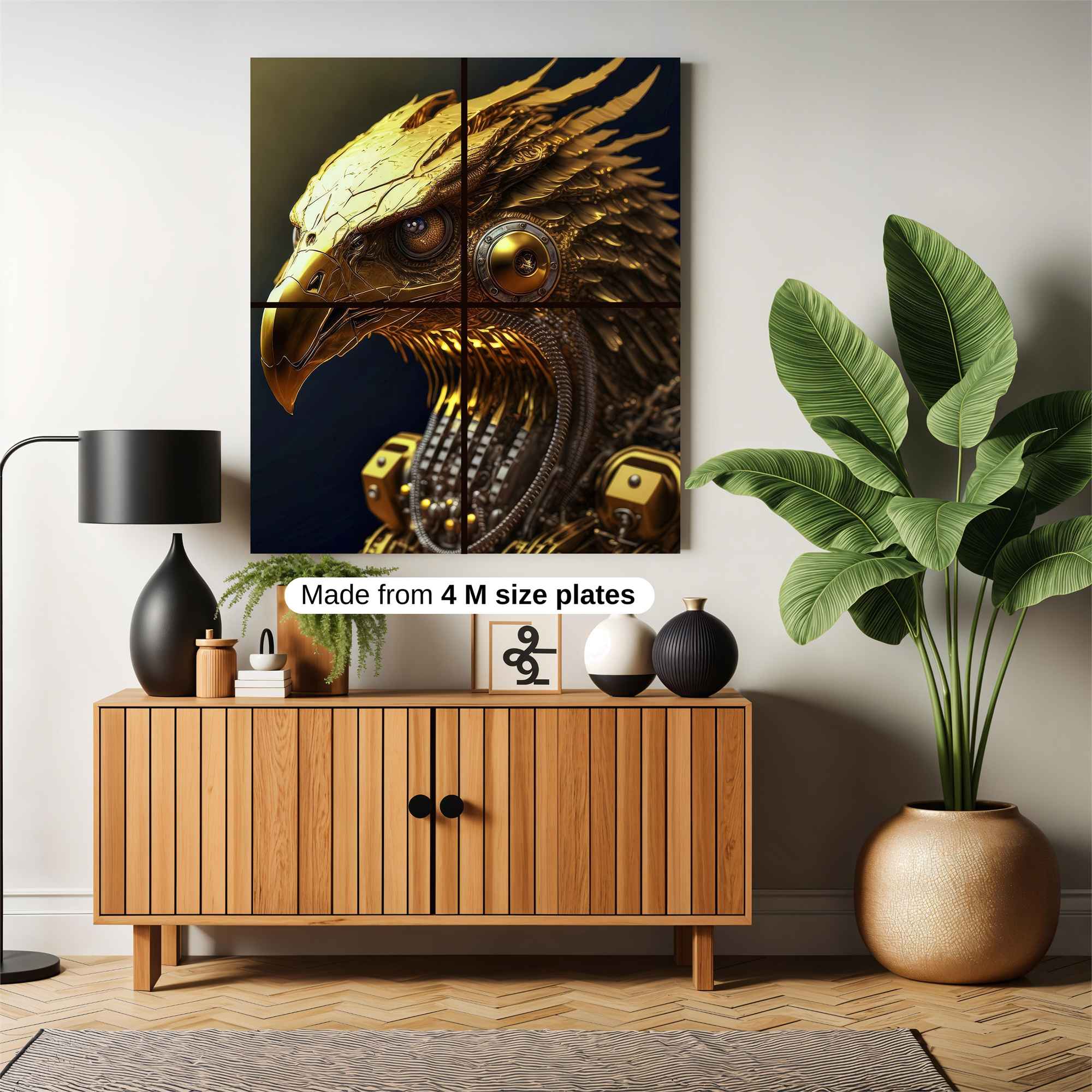 Golden Sentinel Safe Wall Magnetic / M