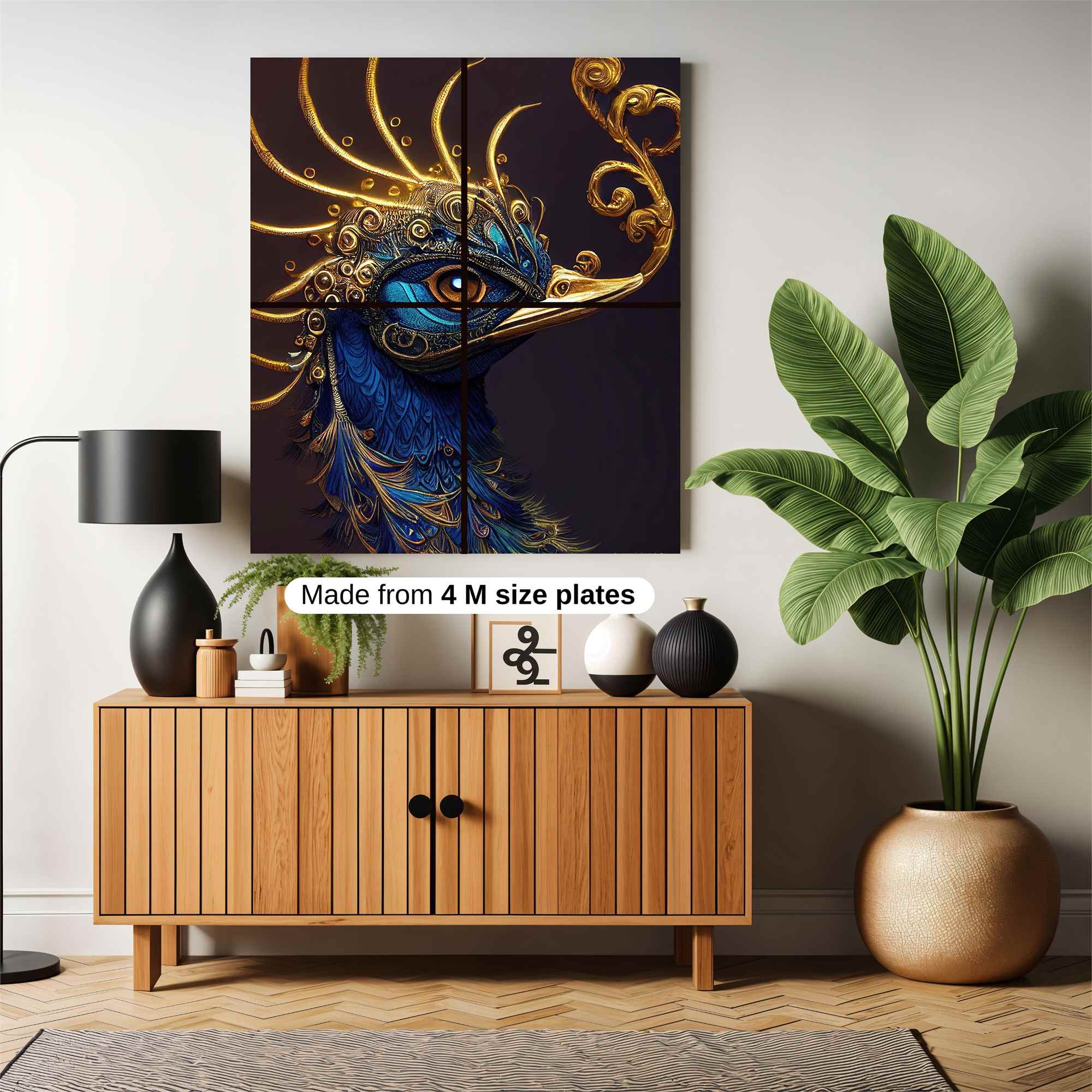 Peacock Majestic Safe Wall Magnetic / M