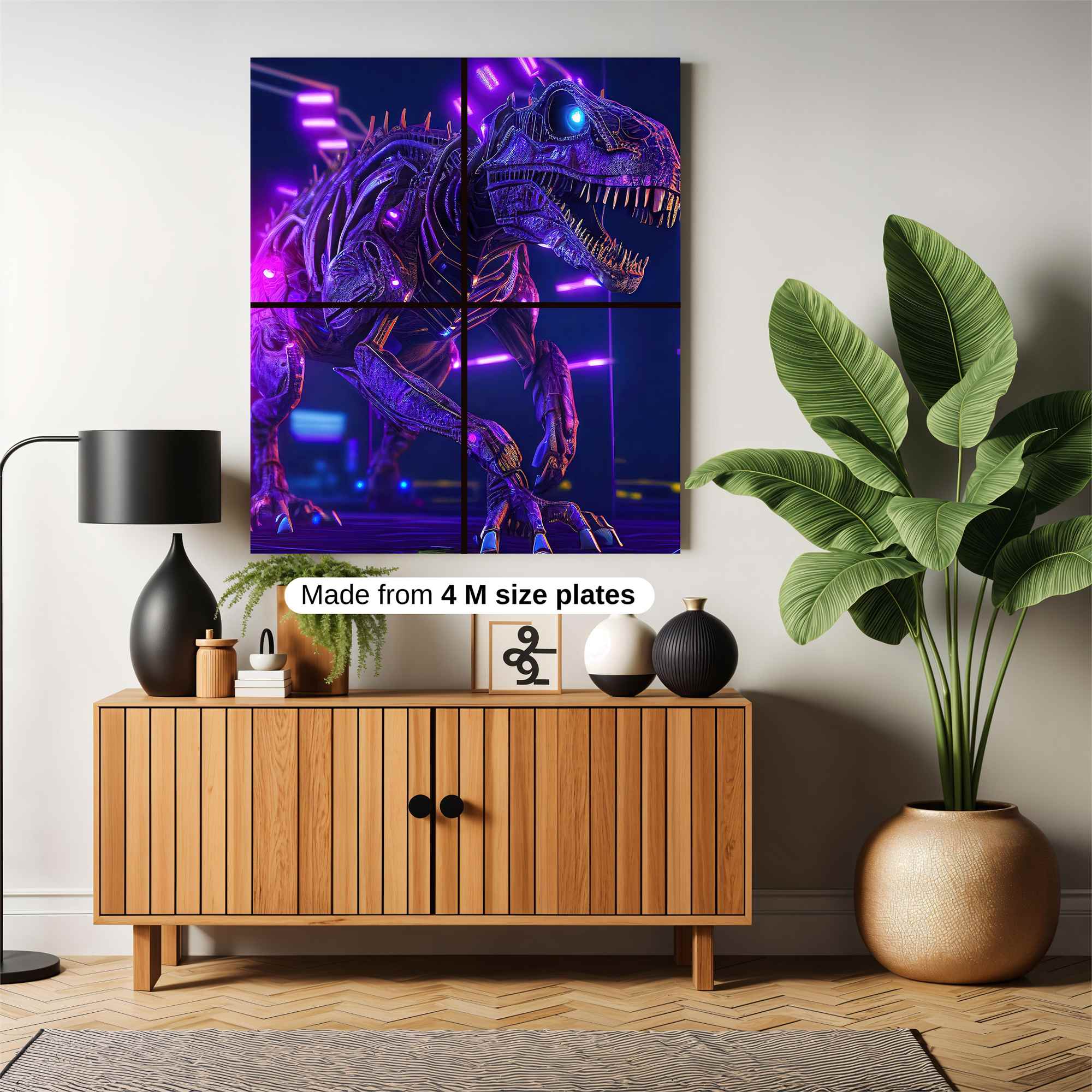 Cyber Raptor Safe Wall Magnetic / M