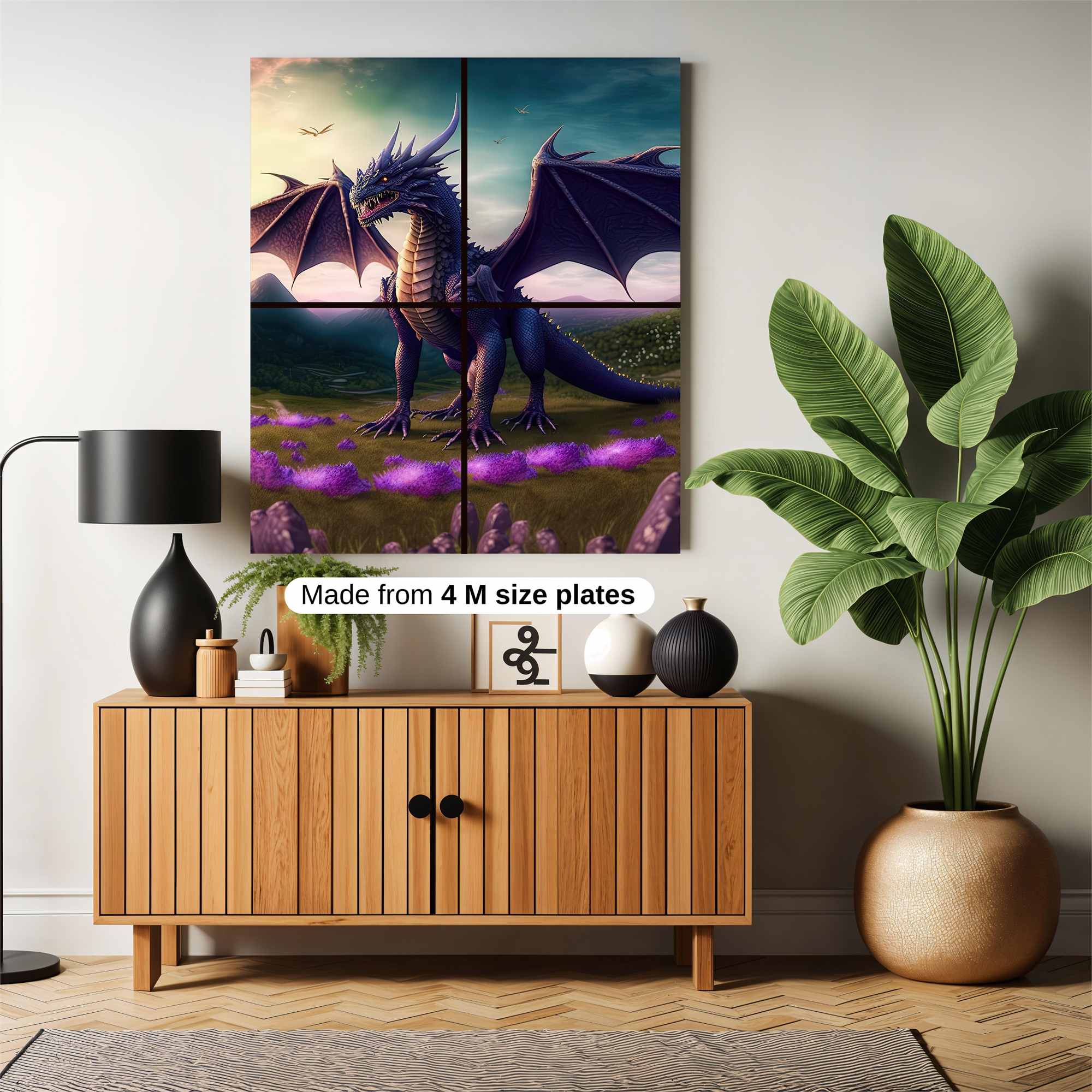 Dragon Serenity Safe Wall Magnetic / M