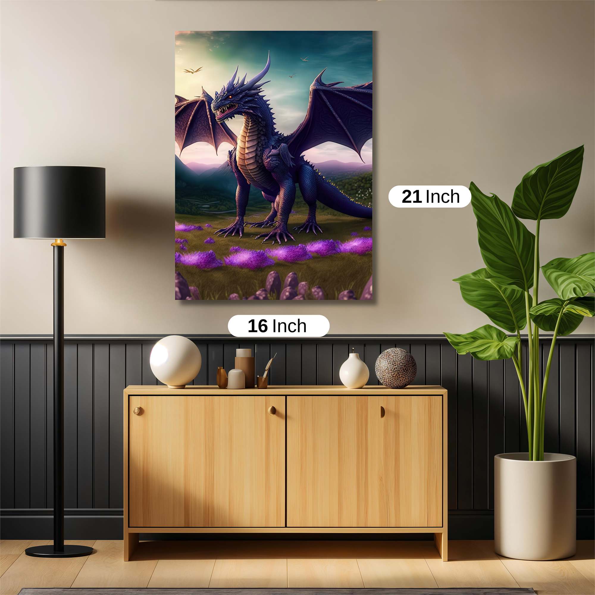 Dragon Serenity Safe Wall Magnetic / M