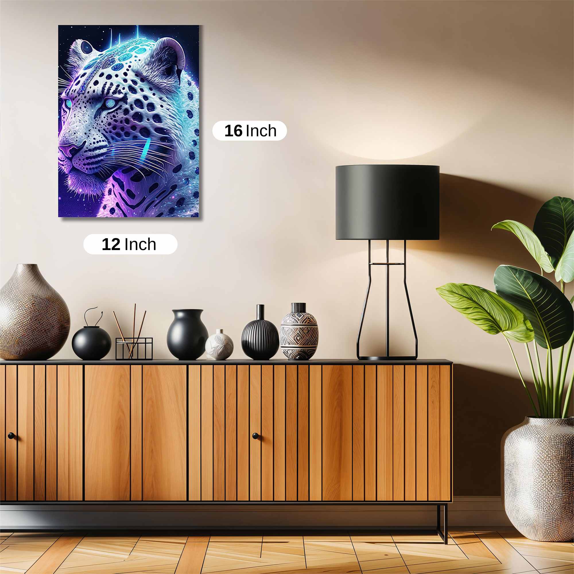 Cosmic Leopard Safe Wall Magnetic / M