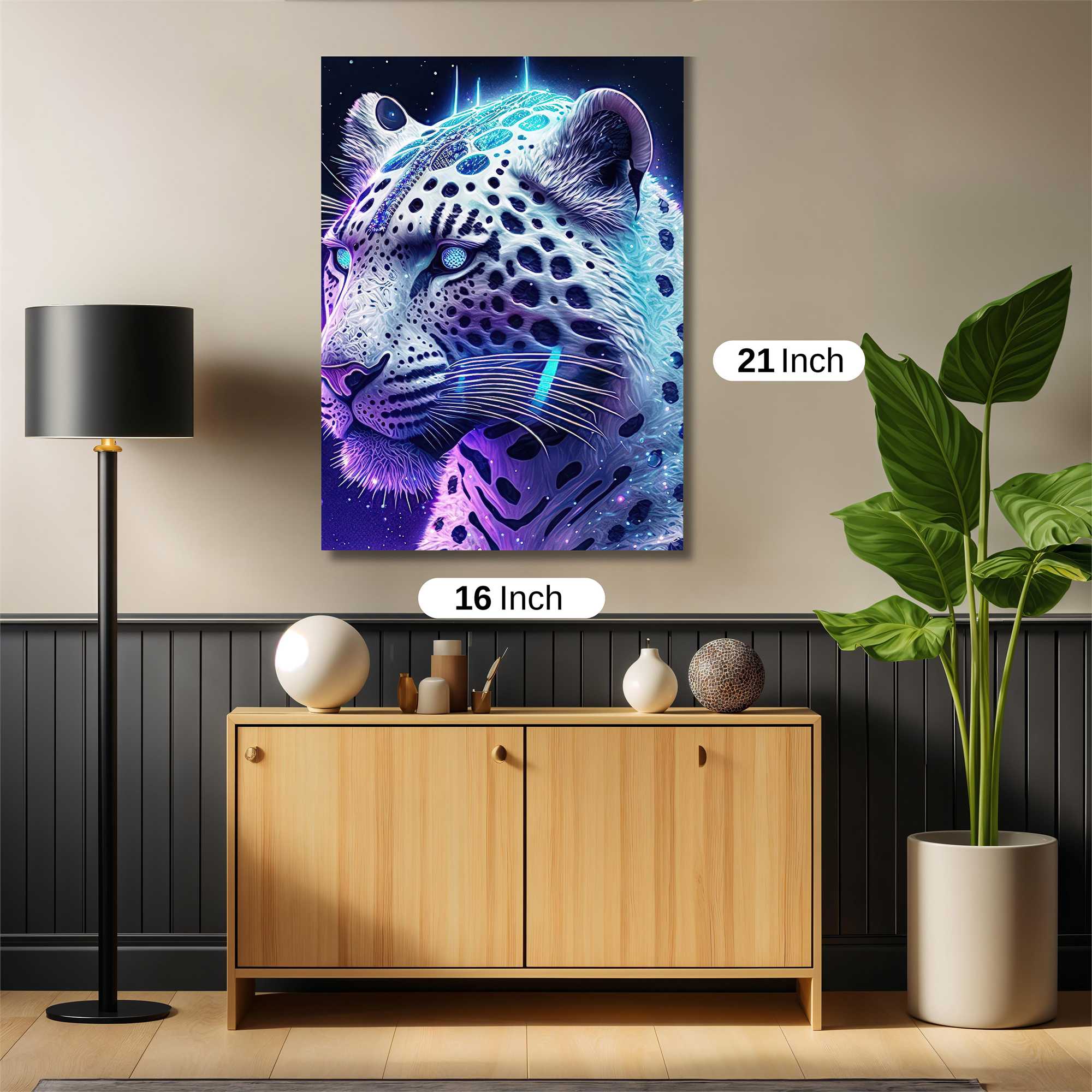 Cosmic Leopard Safe Wall Magnetic / M