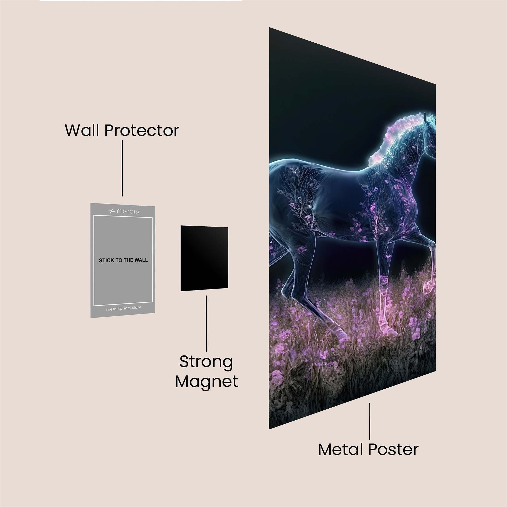 Celestial Grace Safe Wall Magnetic / M