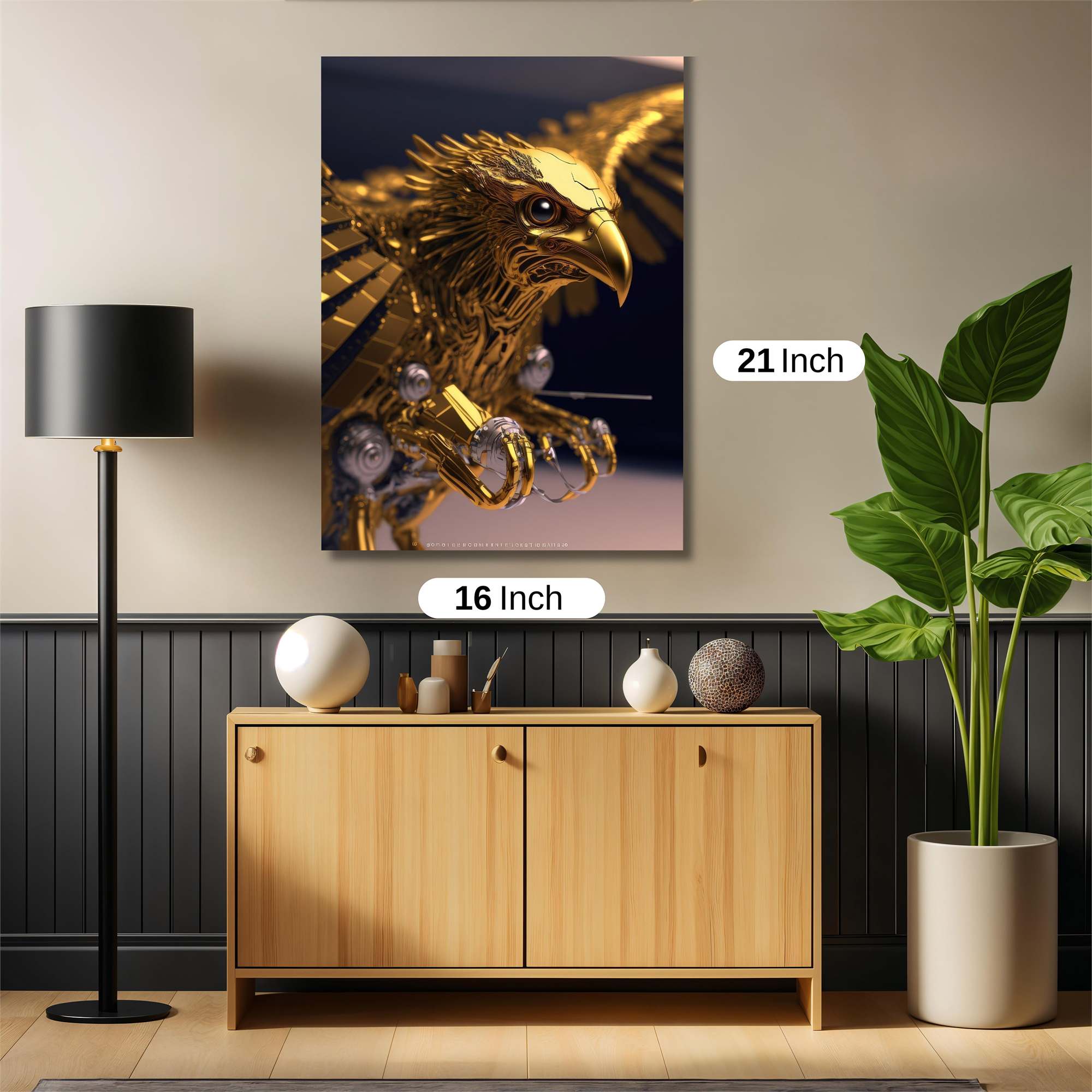 Golden Majesty Safe Wall Magnetic / M