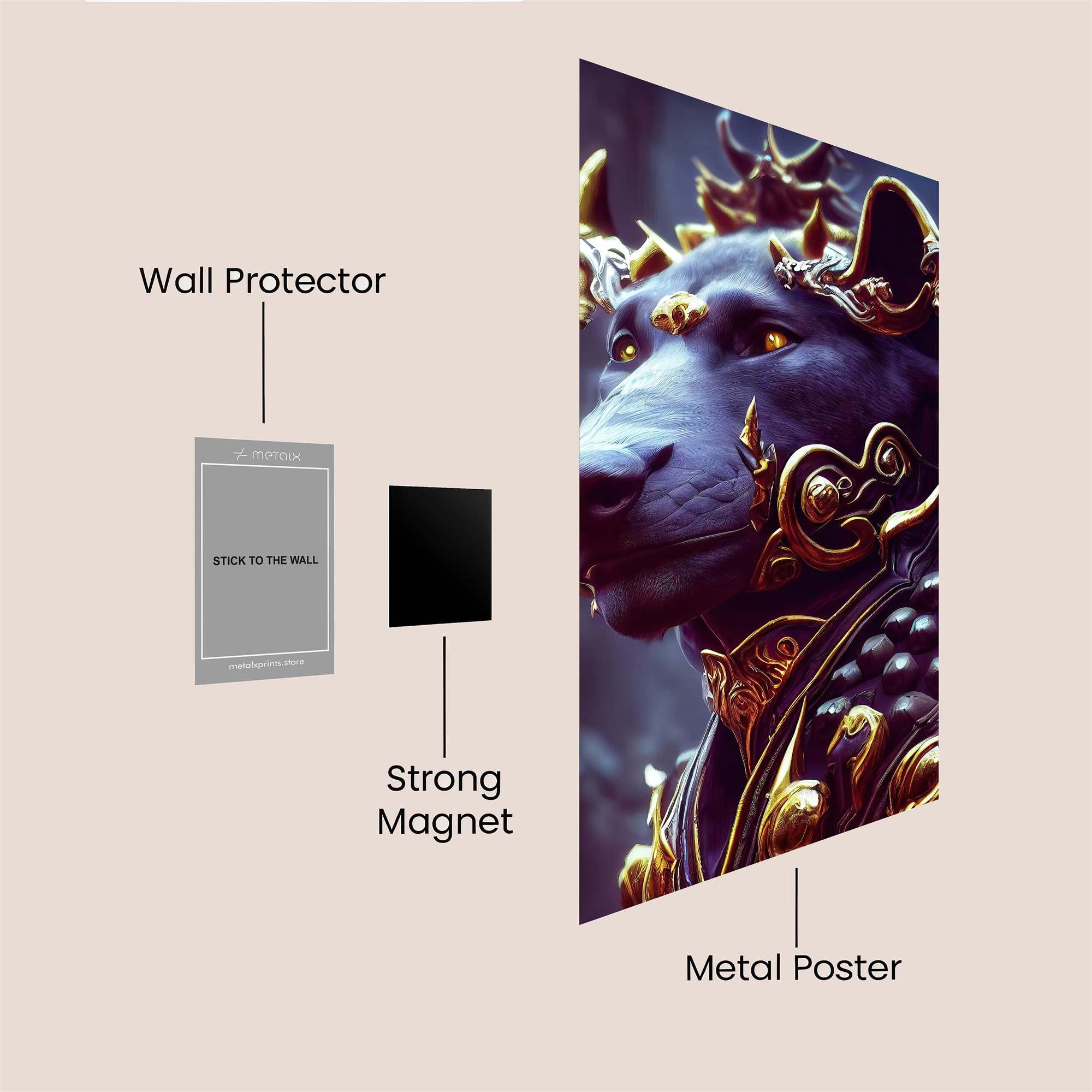 Bull Sovereign Safe Wall Magnetic / M