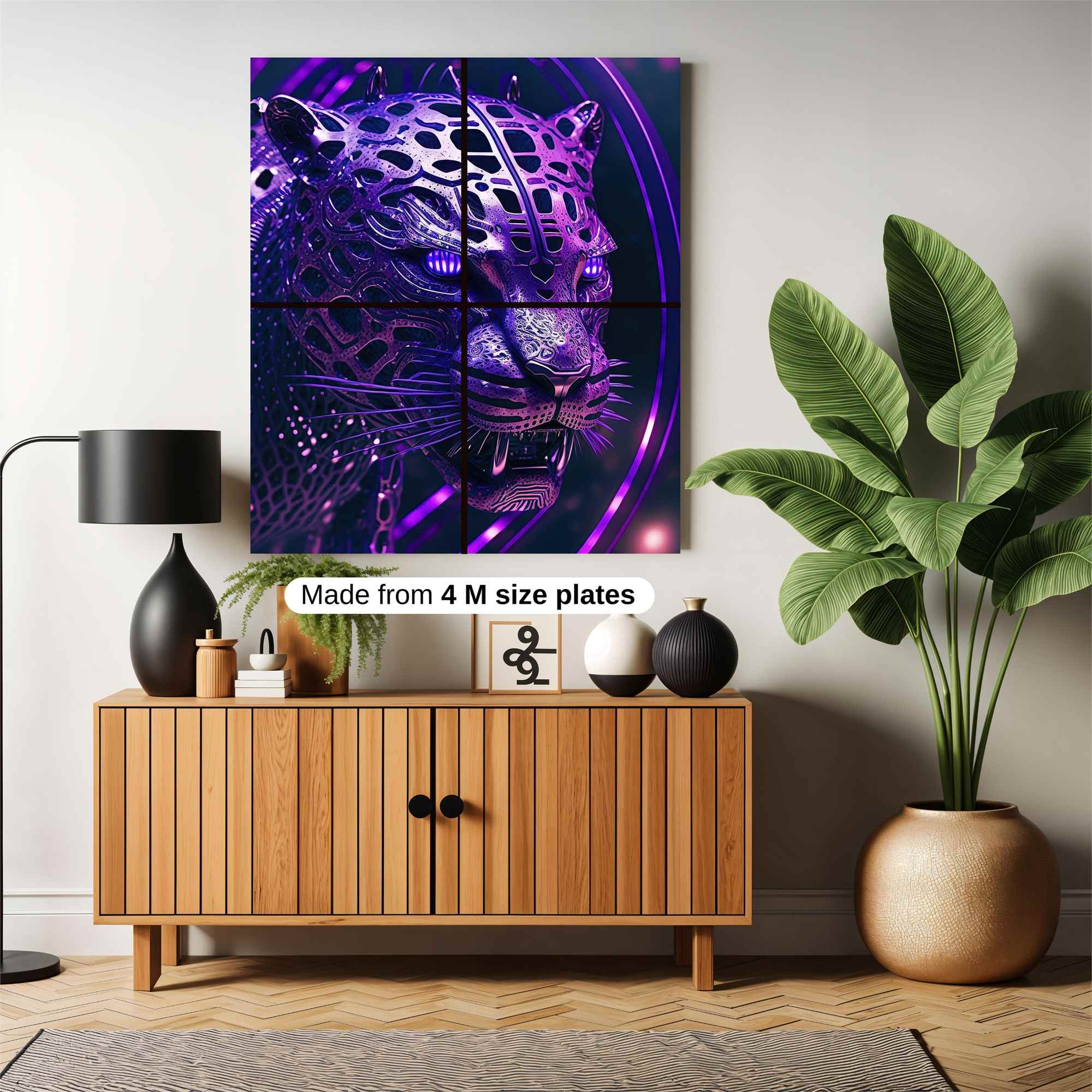 Leopard Luminos Safe Wall Magnetic / M