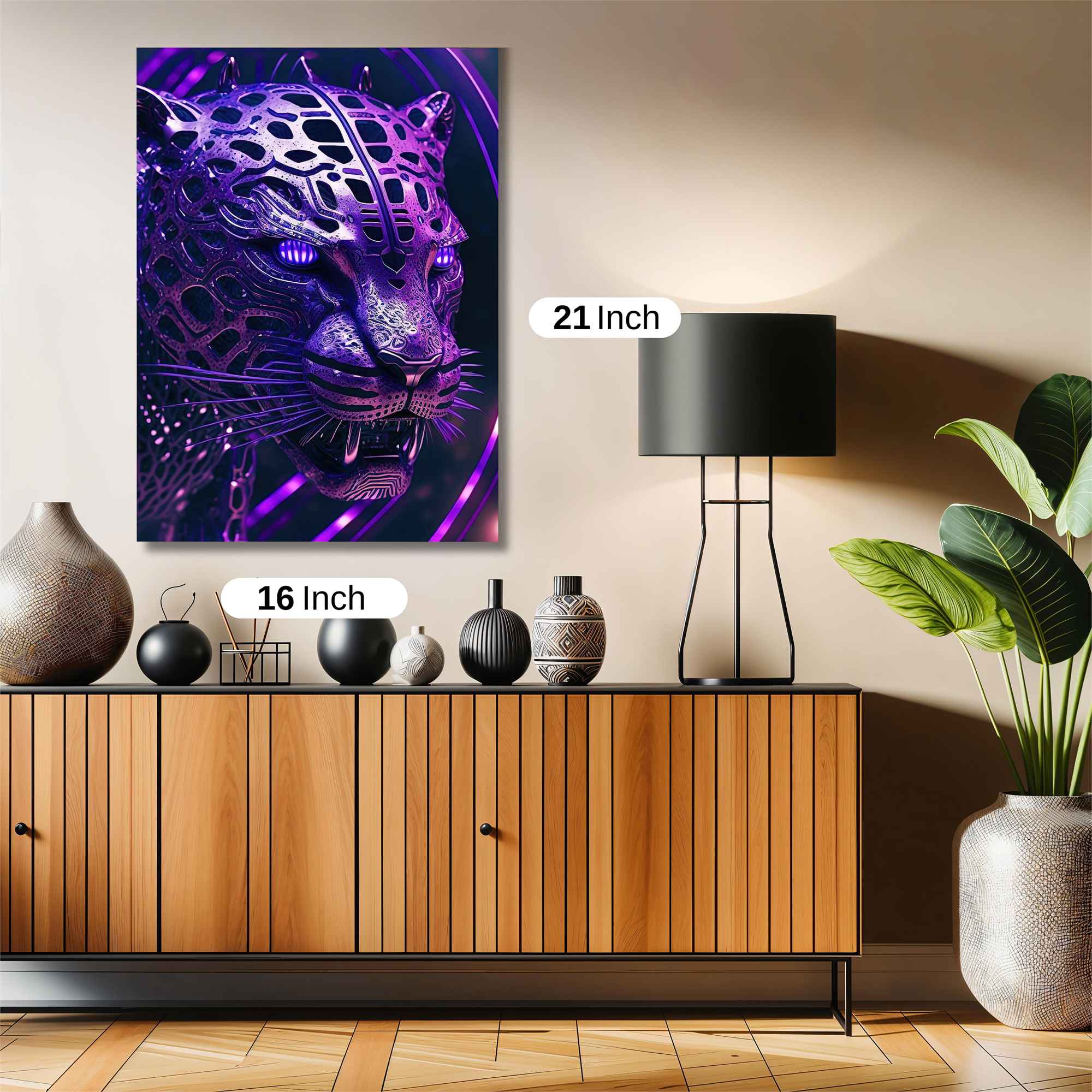 Leopard Luminos Safe Wall Magnetic / M