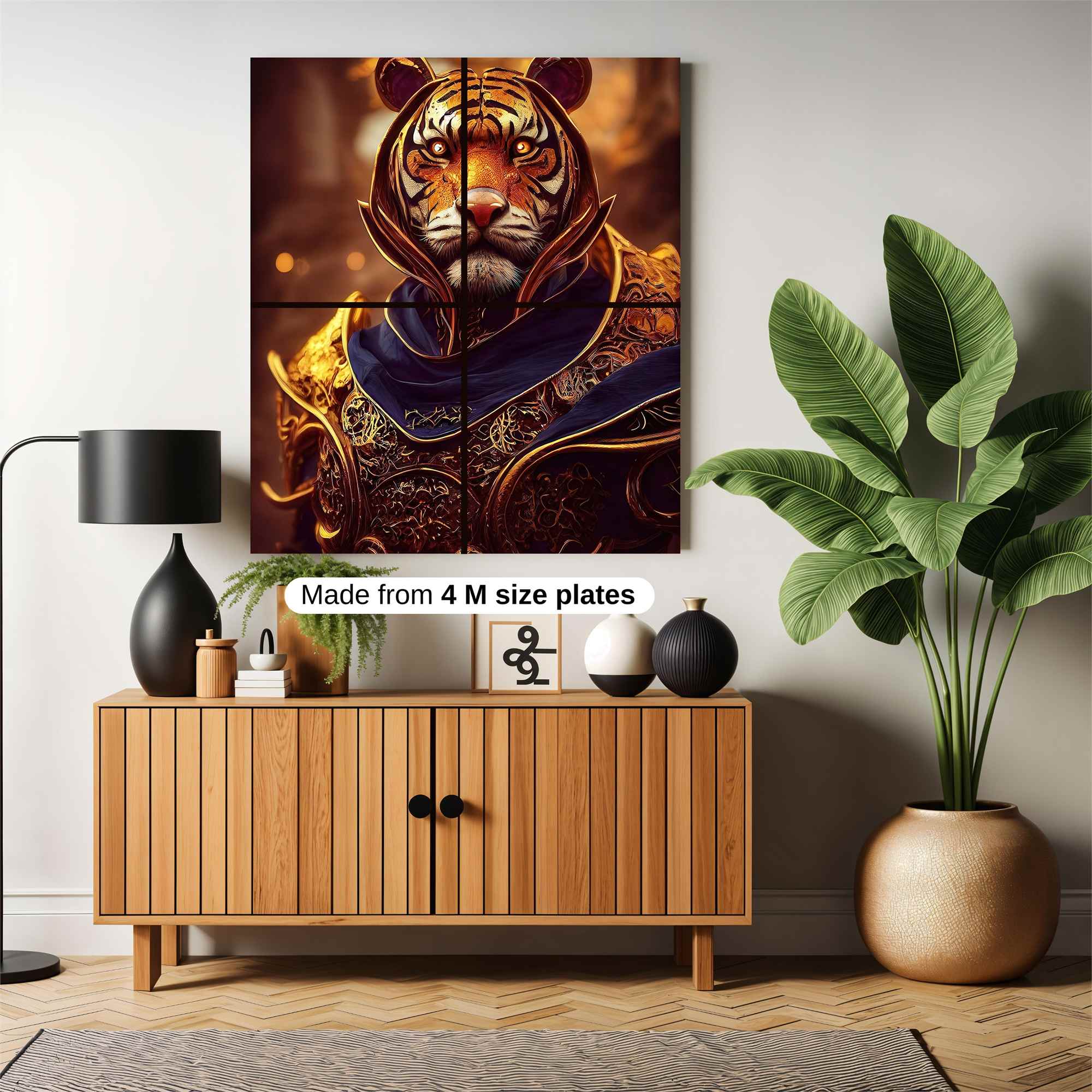 Tiger Majesty Safe Wall Magnetic / M
