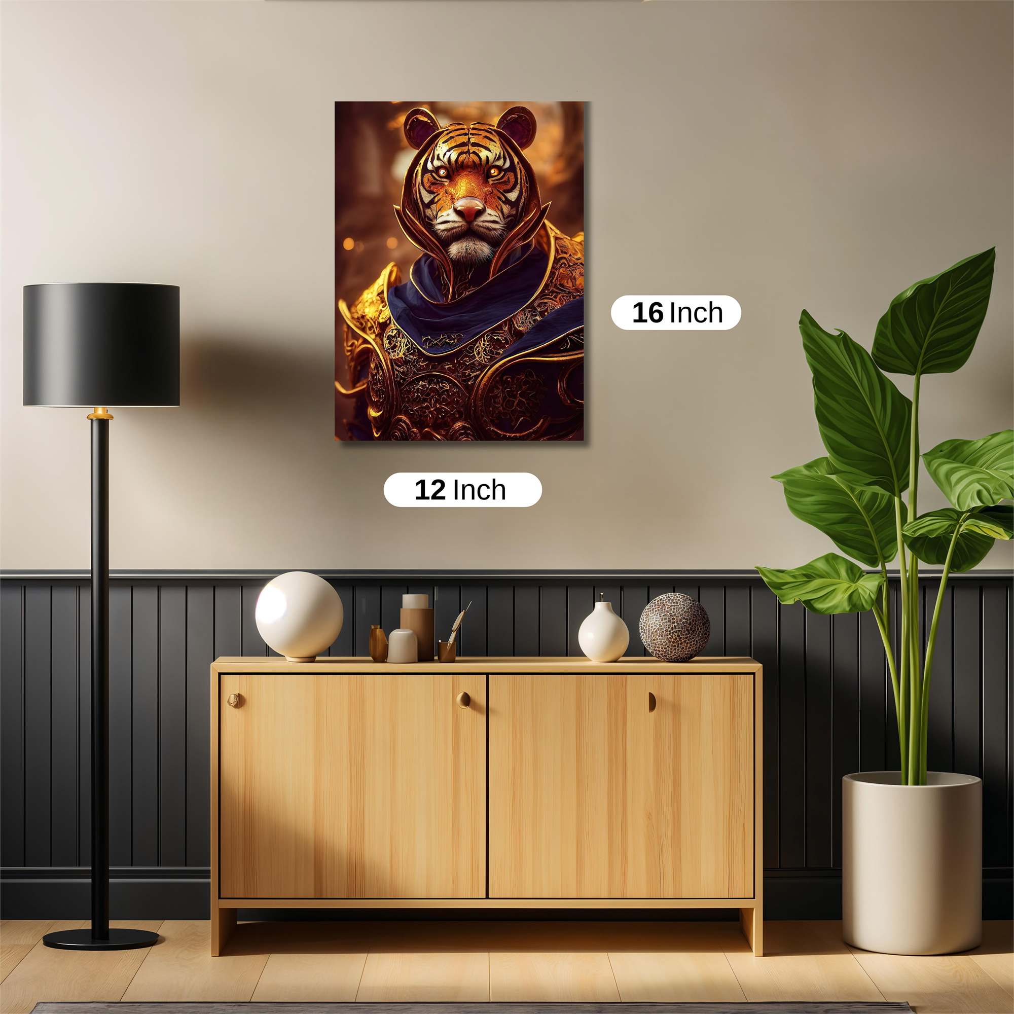 Tiger Majesty Safe Wall Magnetic / M