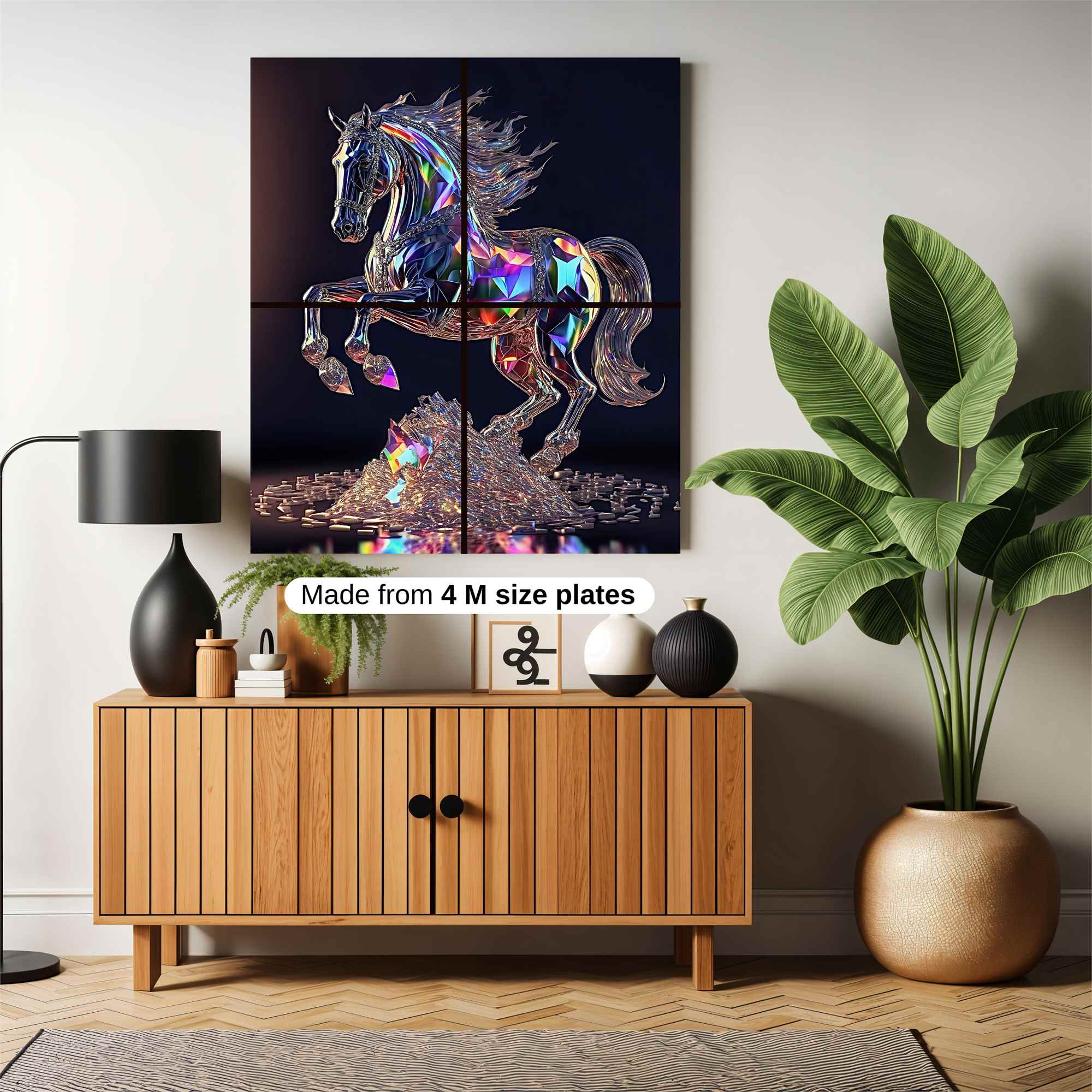 Crystal Gallop Safe Wall Magnetic / M