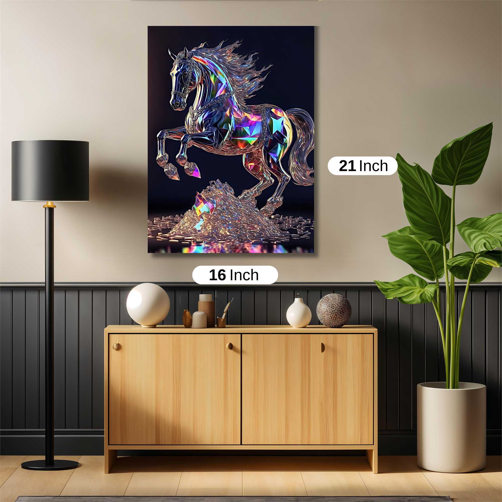 Crystal Gallop Safe Wall Magnetic / M