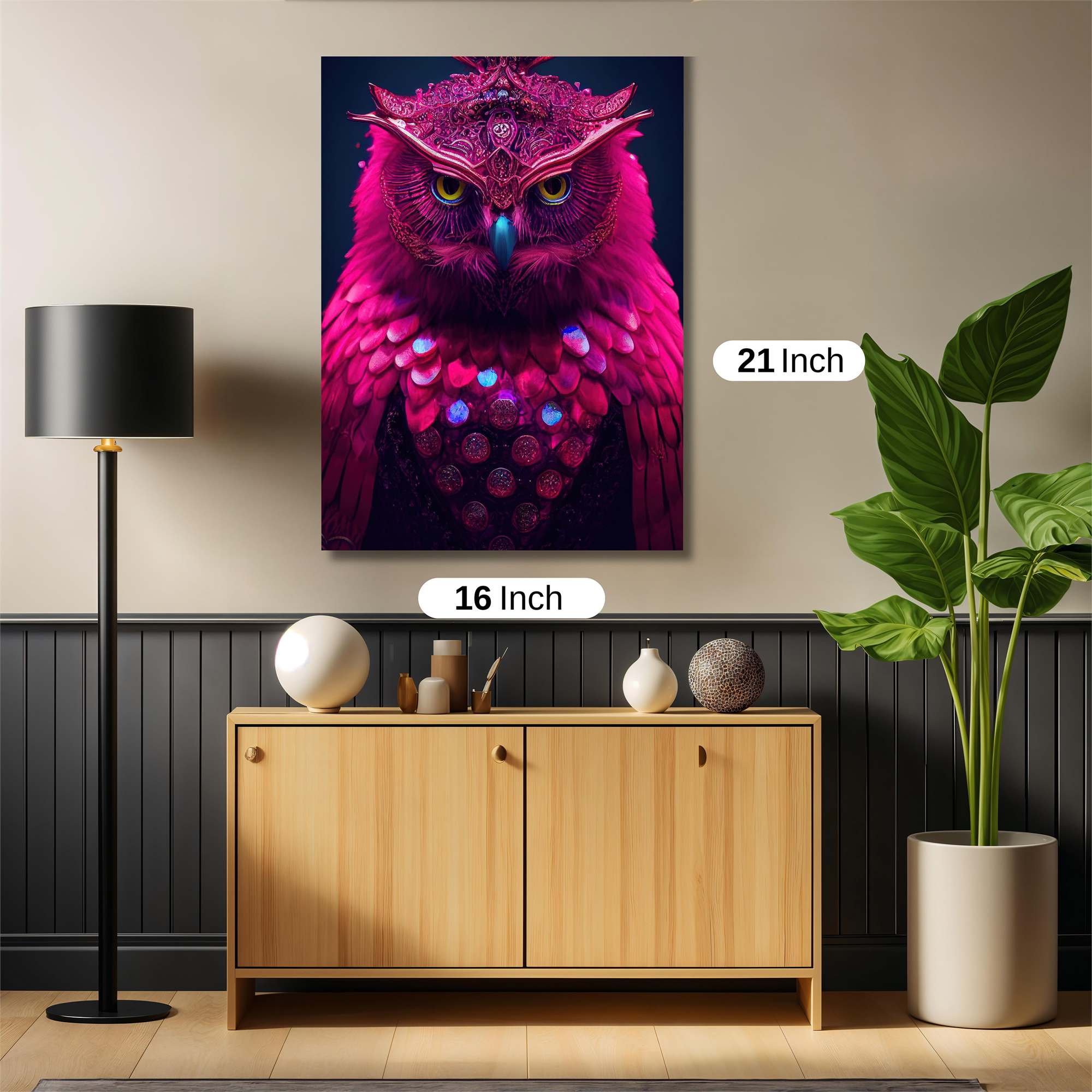 Owl Enigma Safe Wall Magnetic / M