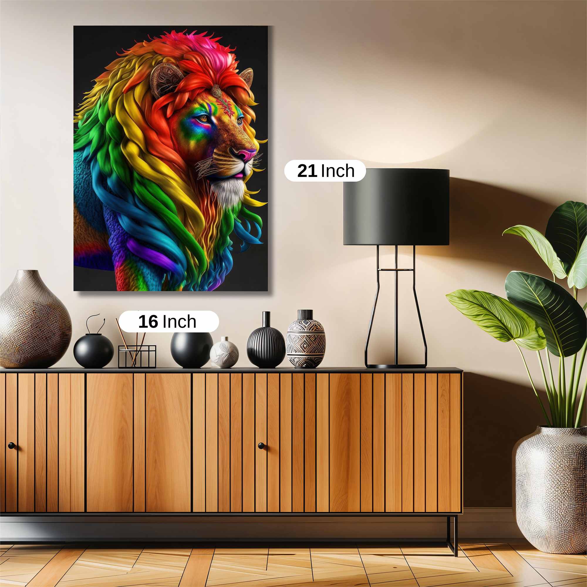 Rainbow Regal Safe Wall Magnetic / M