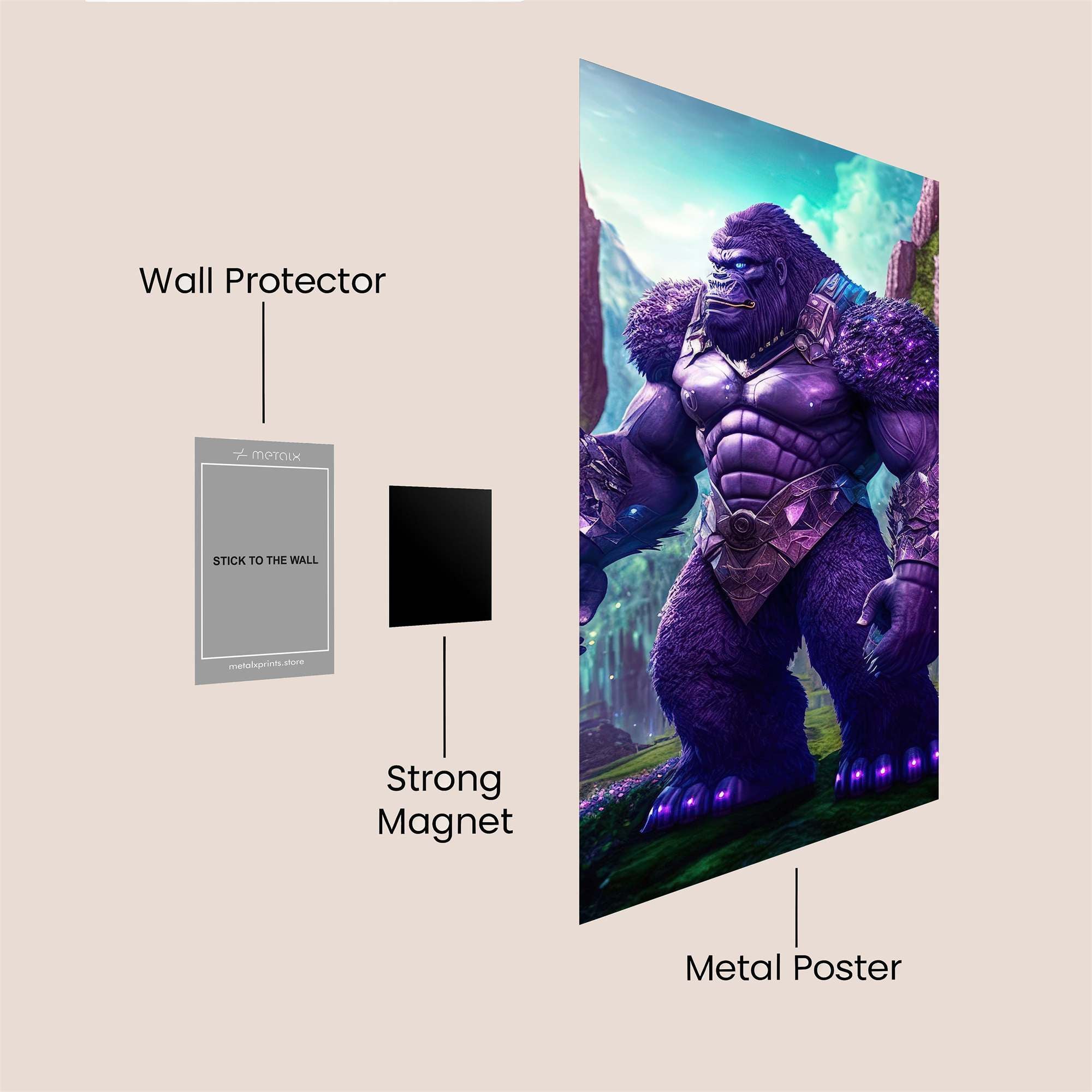 Gorilla Majestic Safe Wall Magnetic / M