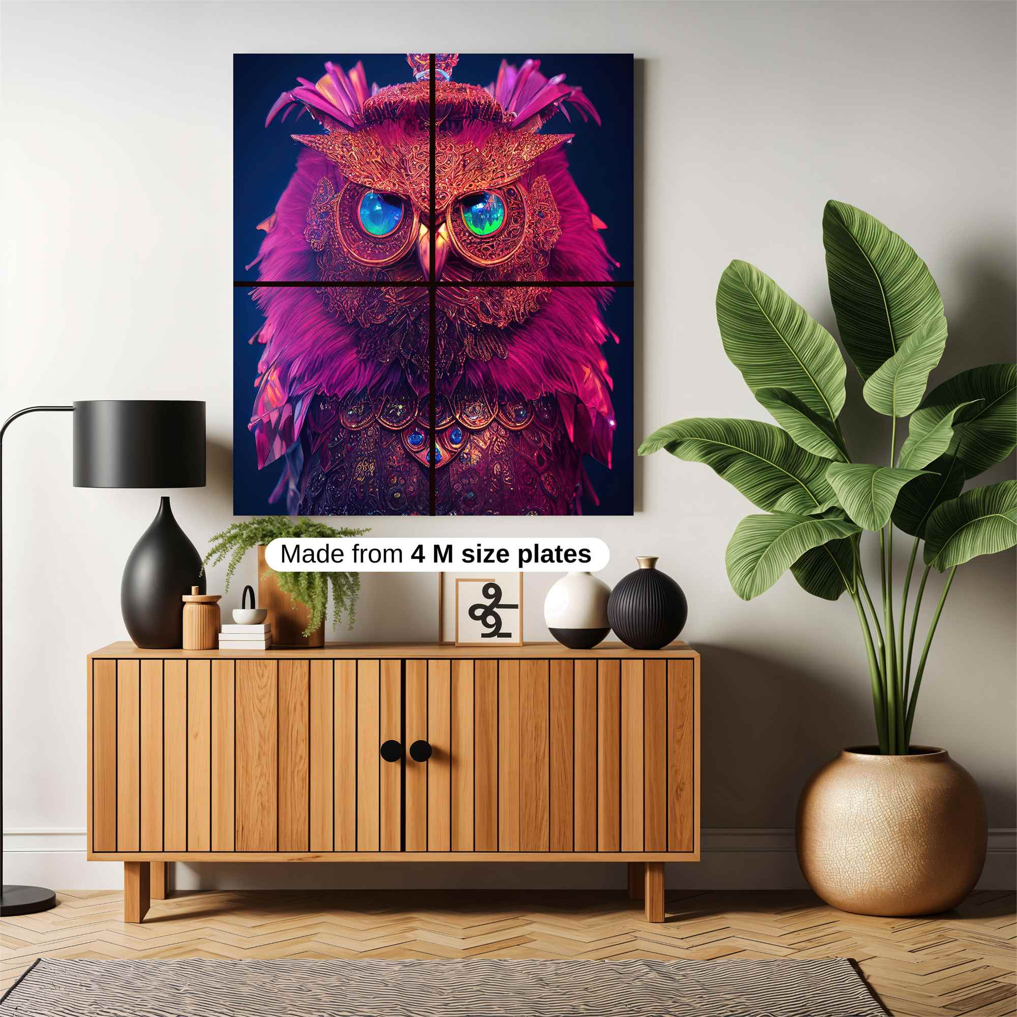 Owl Enigma Safe Wall Magnetic / M