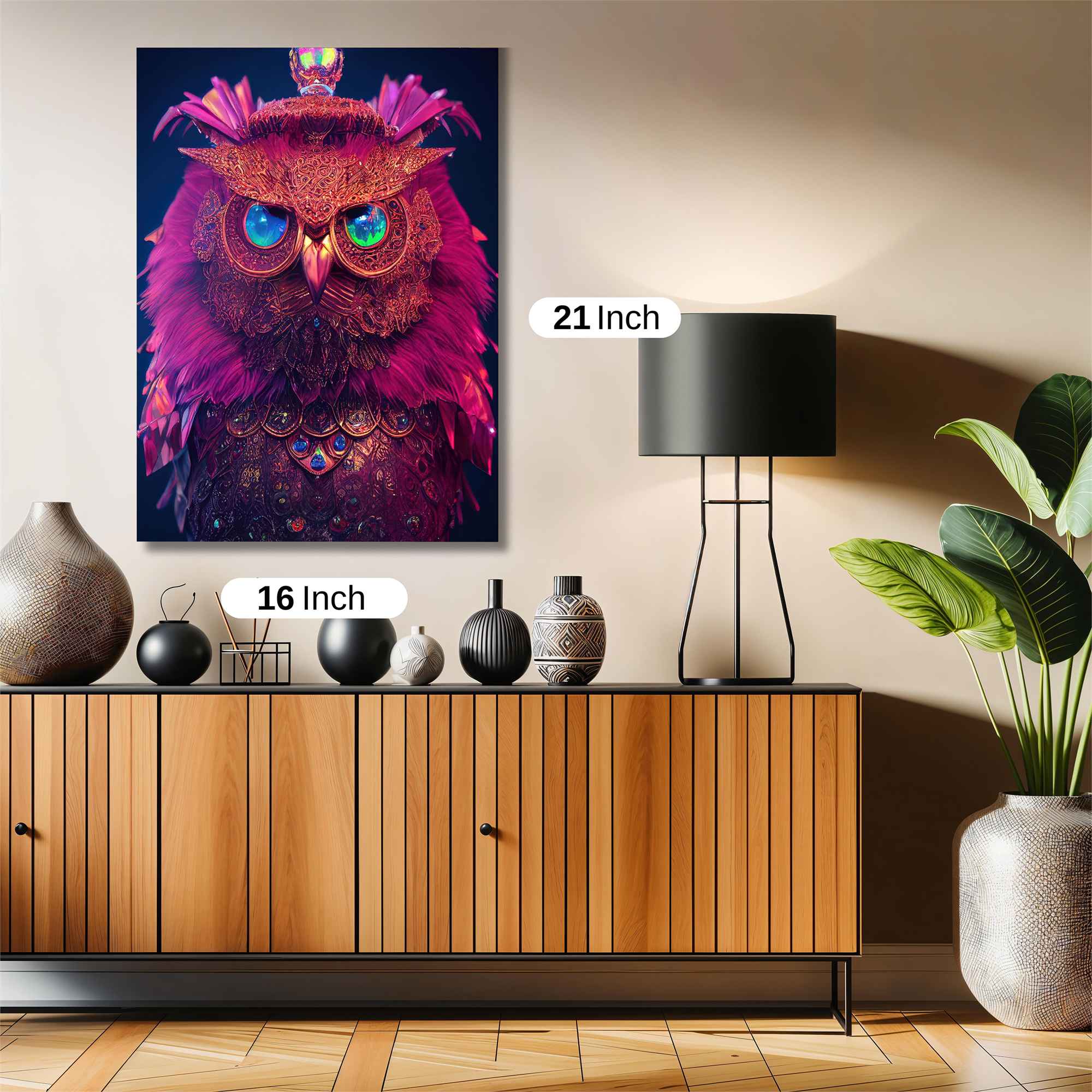 Owl Enigma Safe Wall Magnetic / M