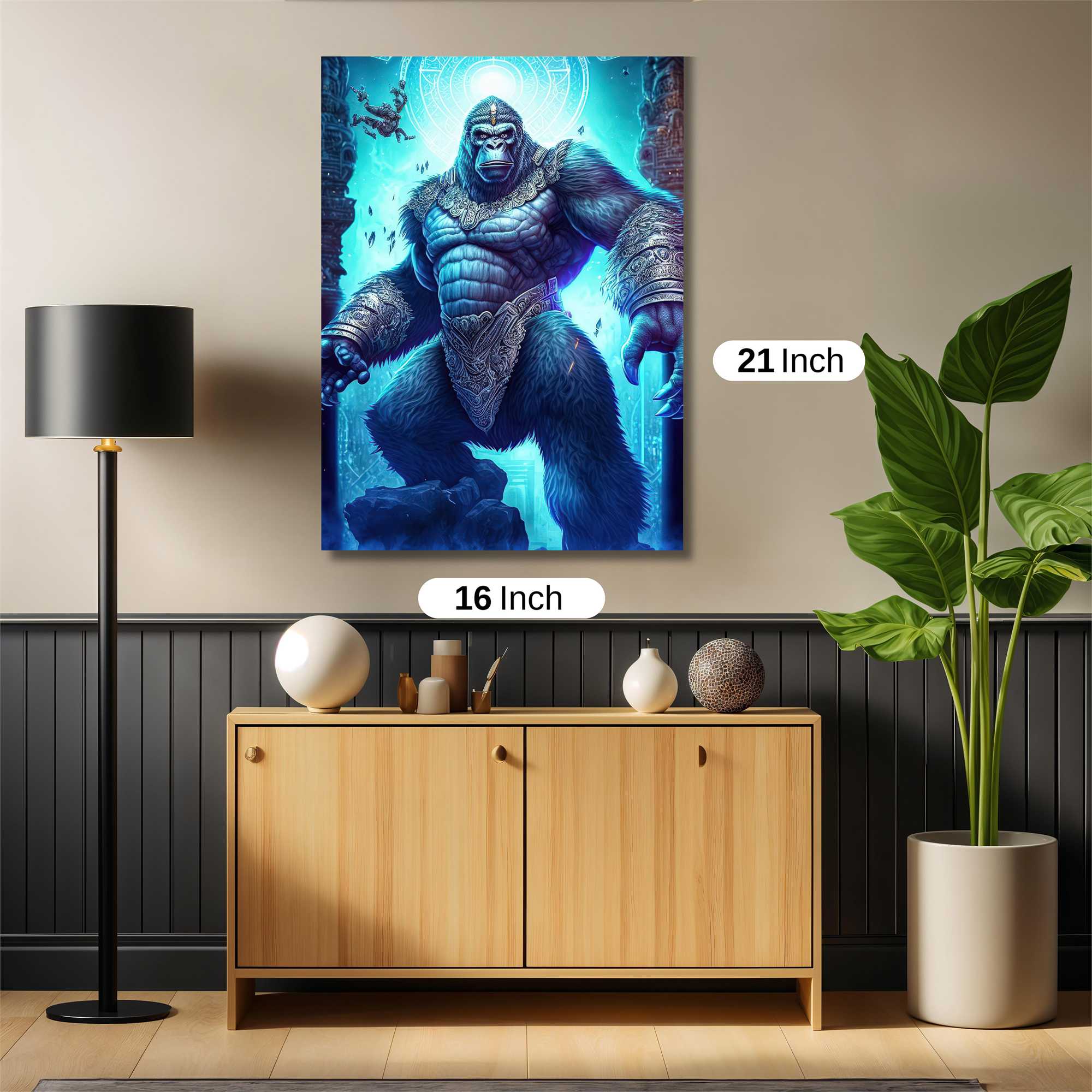 Hanuman Divine Safe Wall Magnetic / M