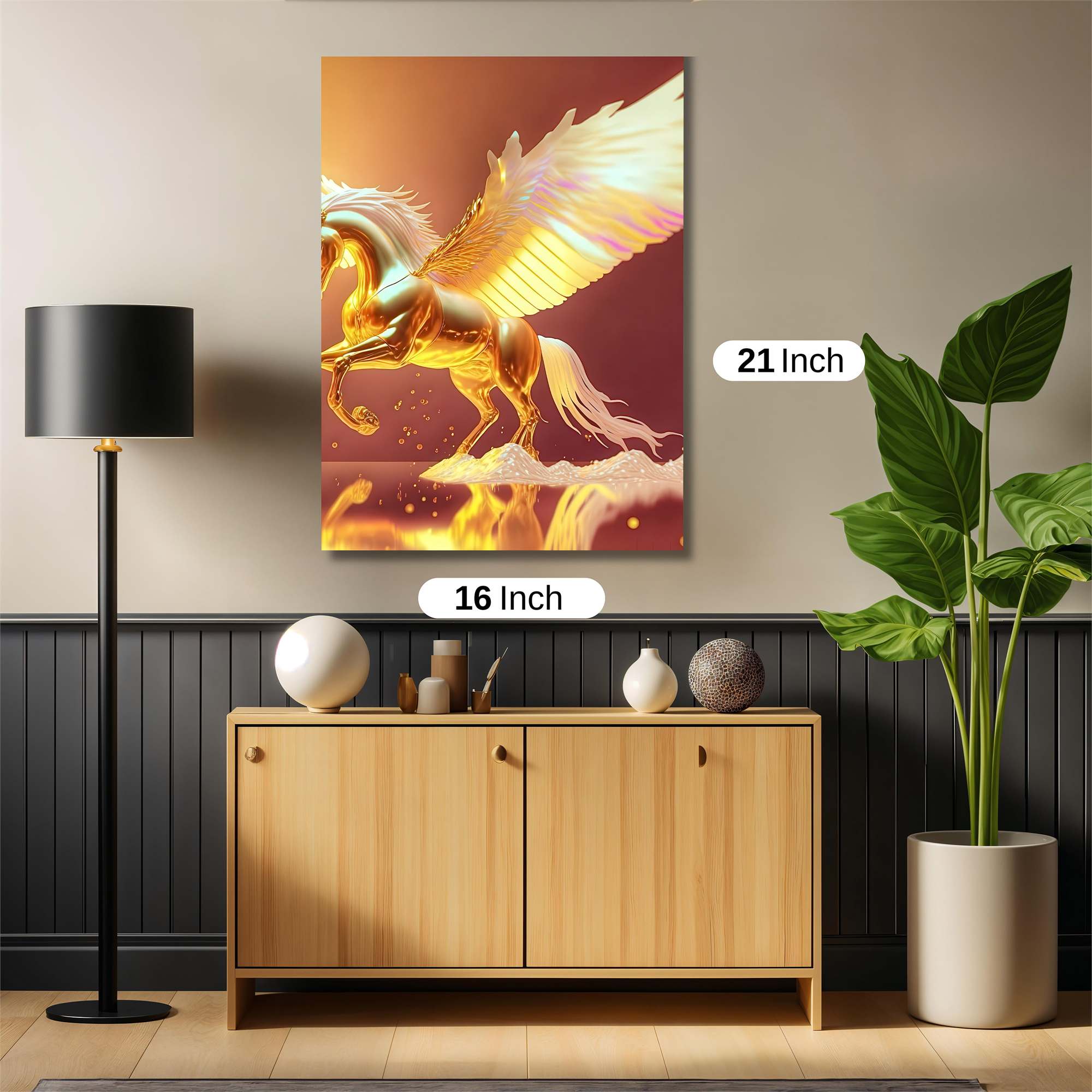 Pegasus Radiant Safe Wall Magnetic / M