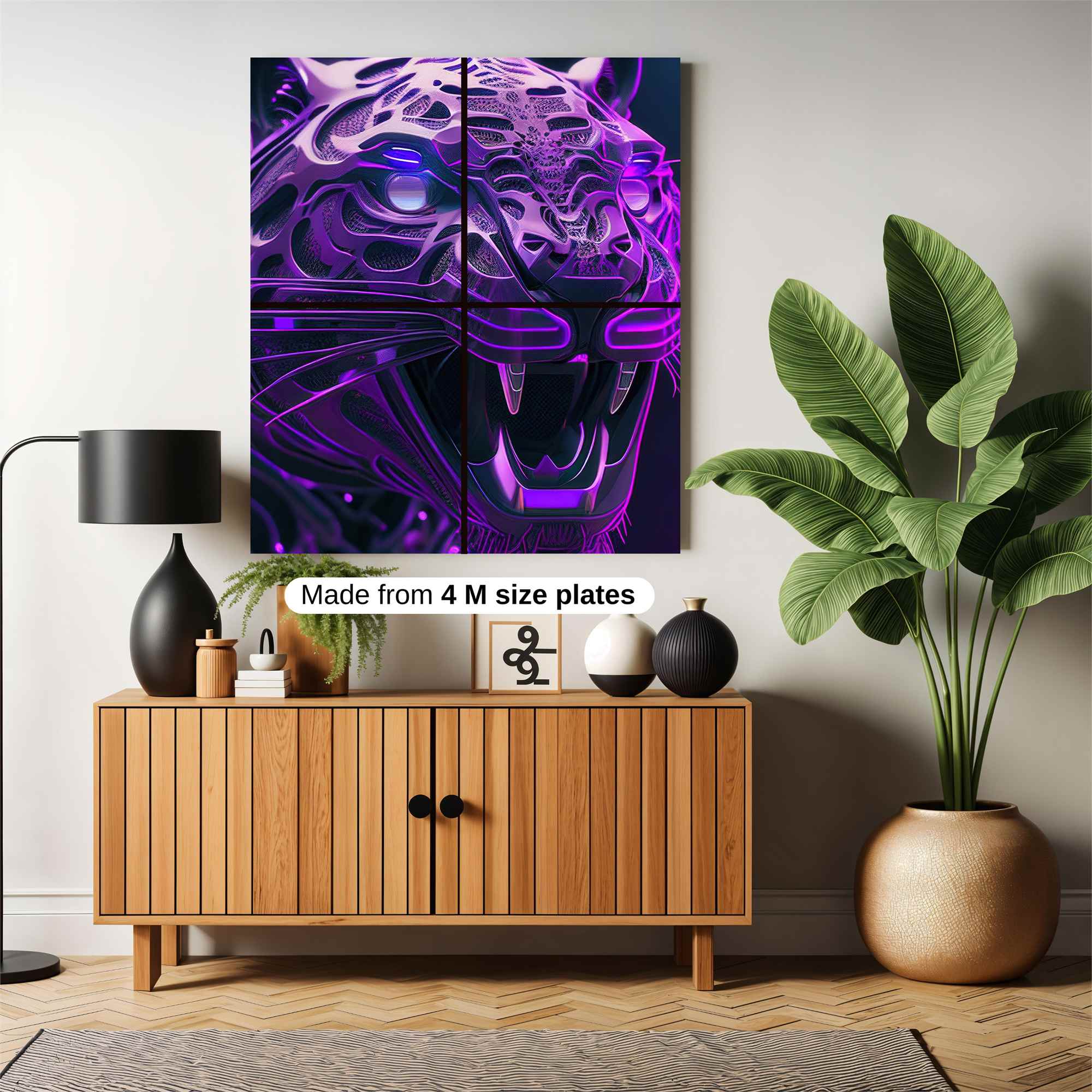 Cyber Feline Safe Wall Magnetic / M