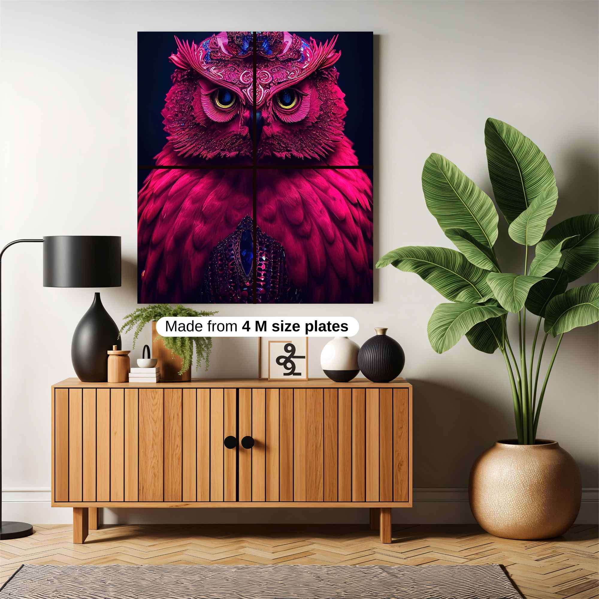 Owl Regal Safe Wall Magnetic / M