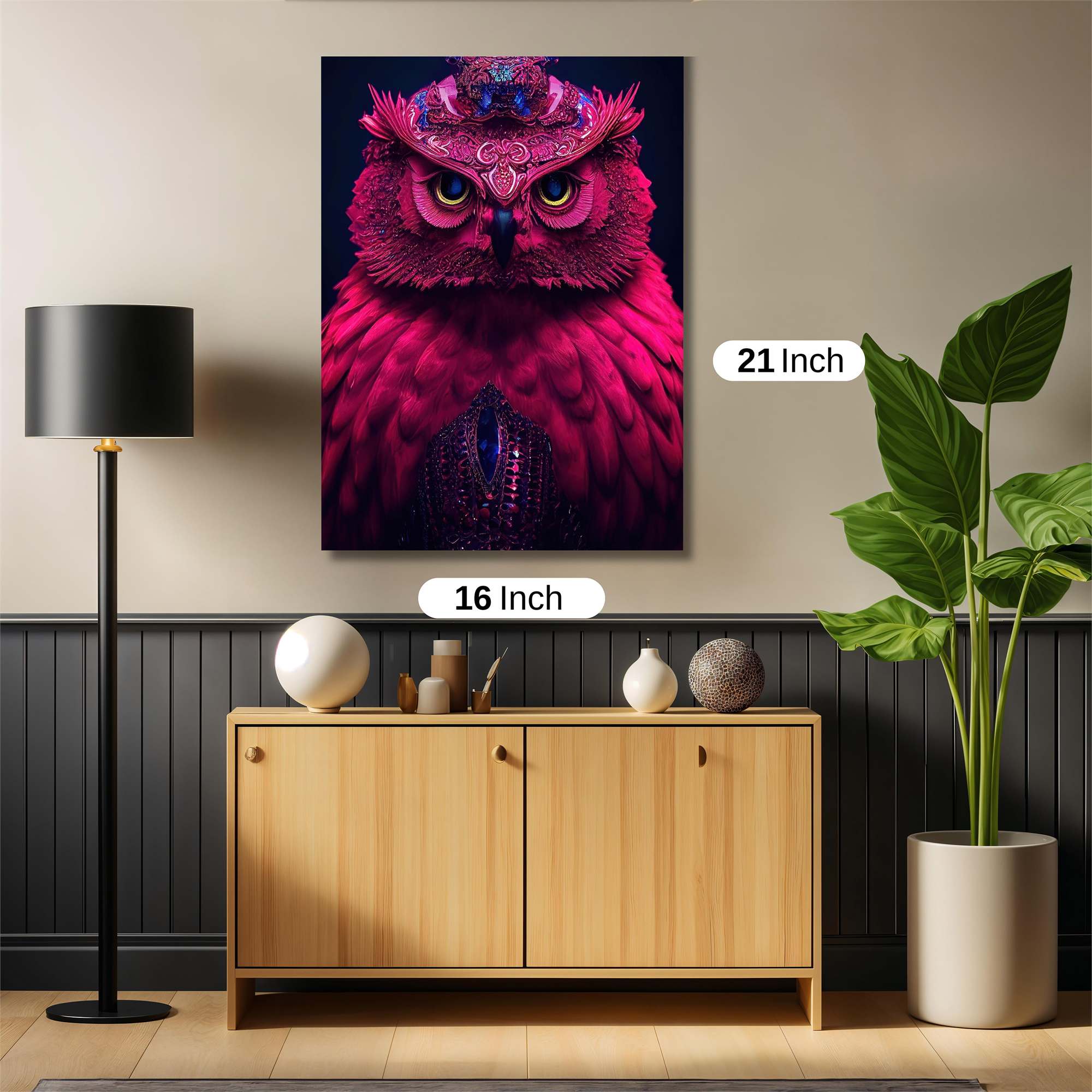 Owl Regal Safe Wall Magnetic / M