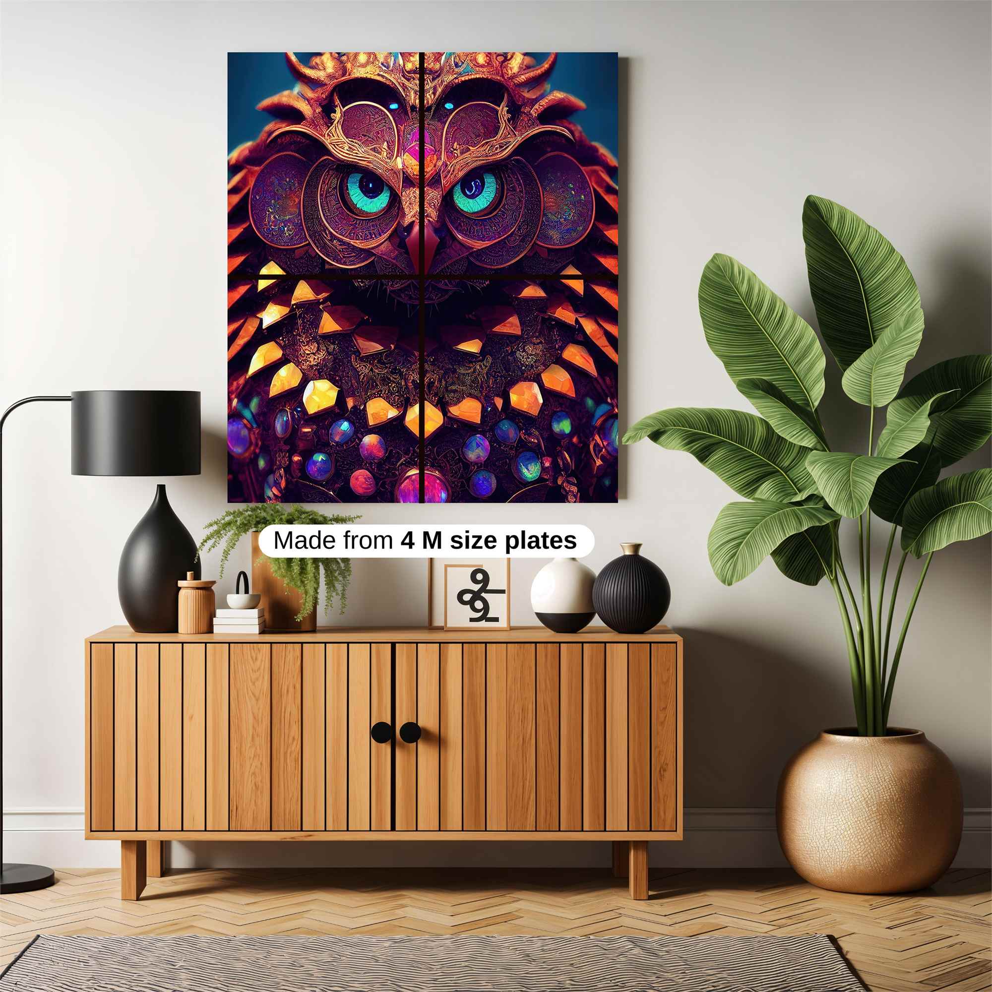 Owl Majestic Safe Wall Magnetic / M