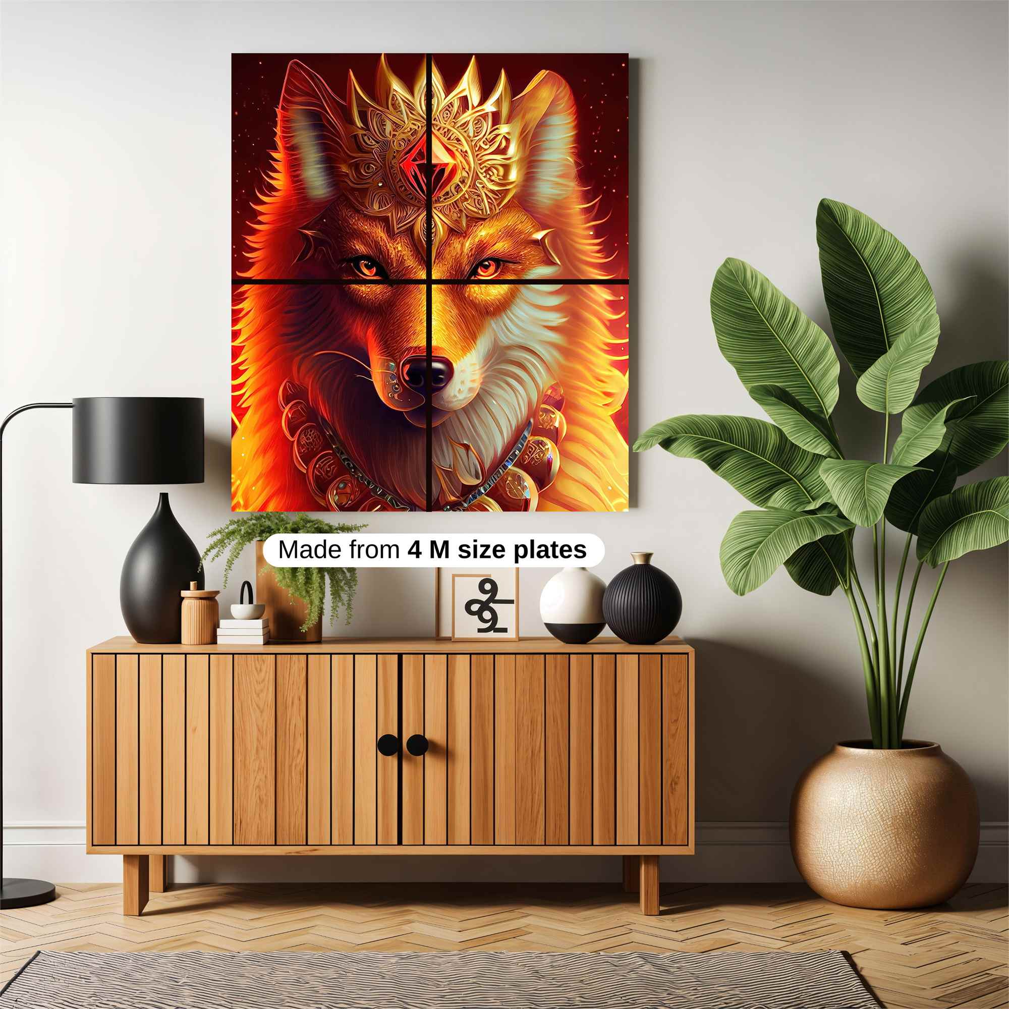 Regal Fox Safe Wall Magnetic / M