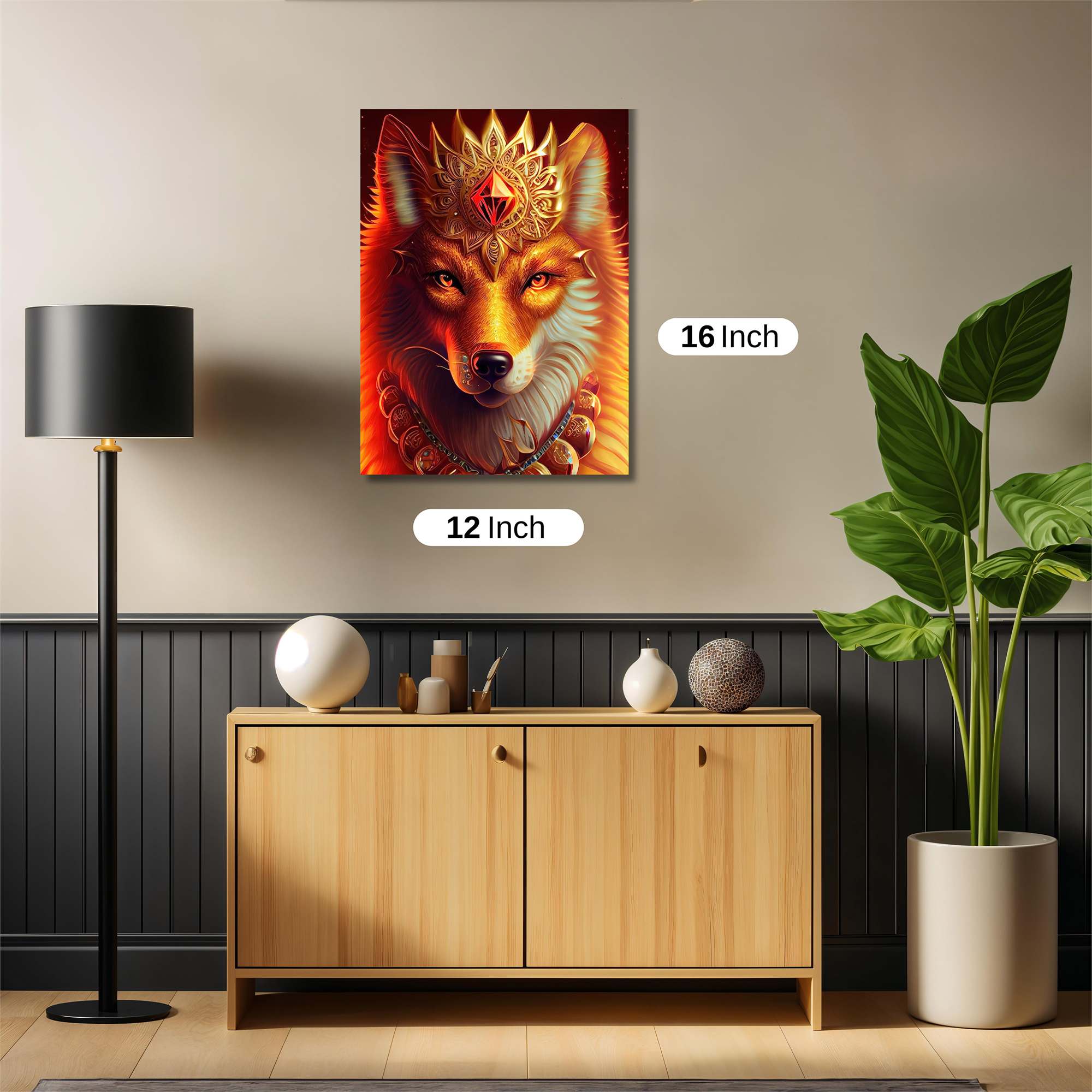Regal Fox Safe Wall Magnetic / M