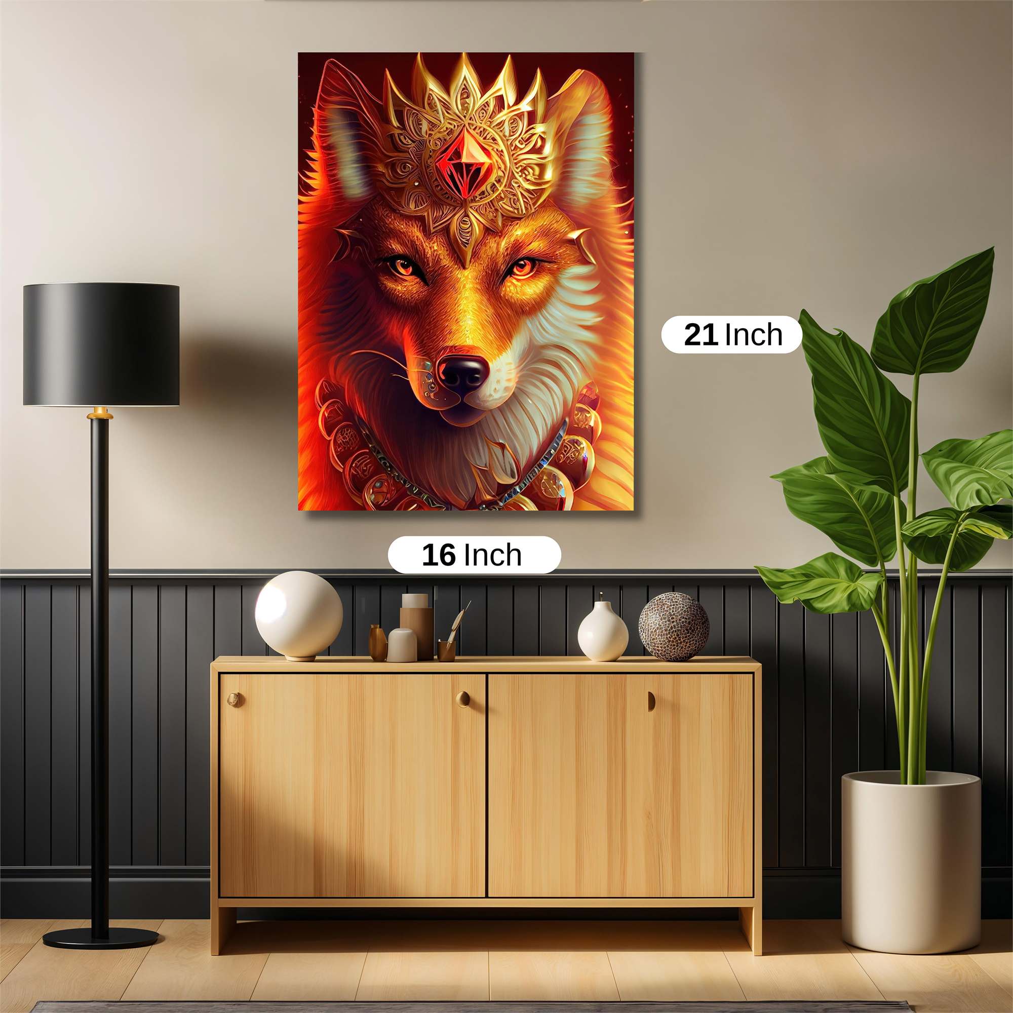 Regal Fox Safe Wall Magnetic / M