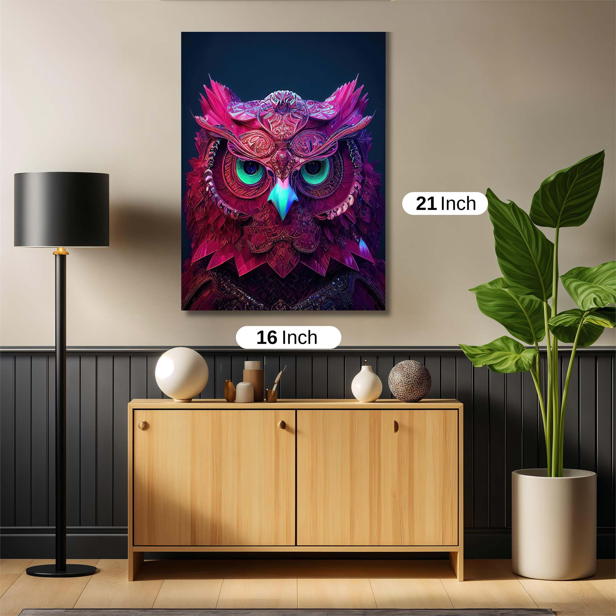 Owl Enigma Safe Wall Magnetic / M
