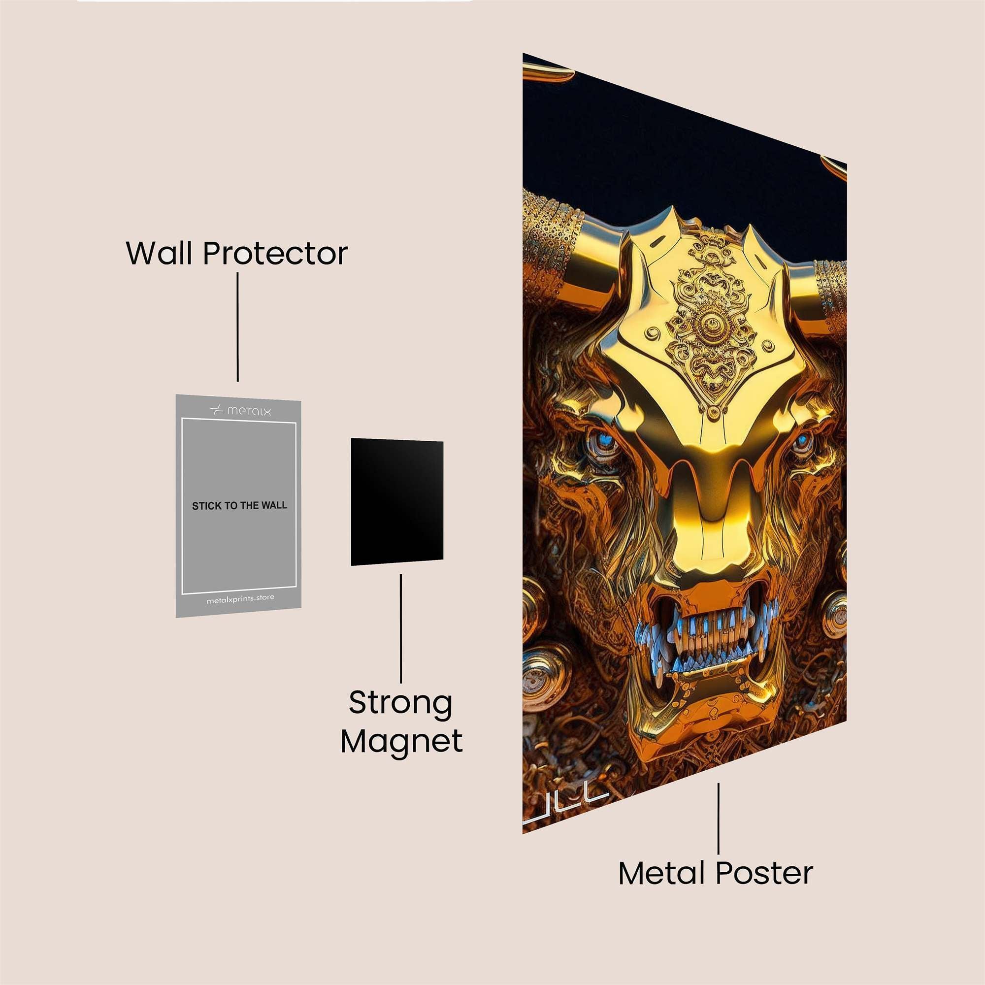 Lynx Royal Safe Wall Magnetic / M