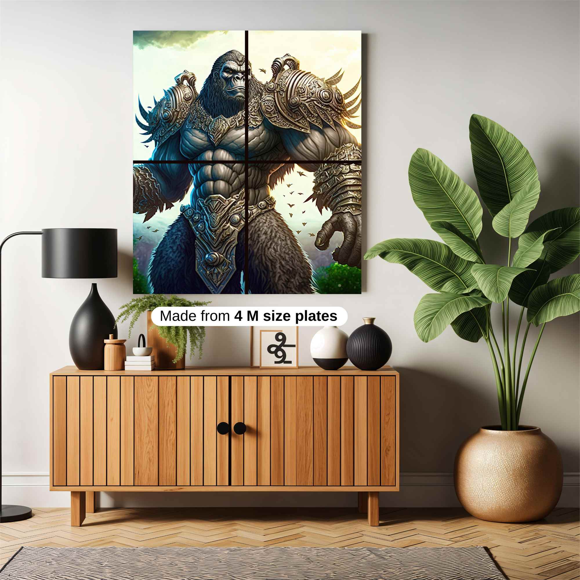 Gorilla Majesty Safe Wall Magnetic / M