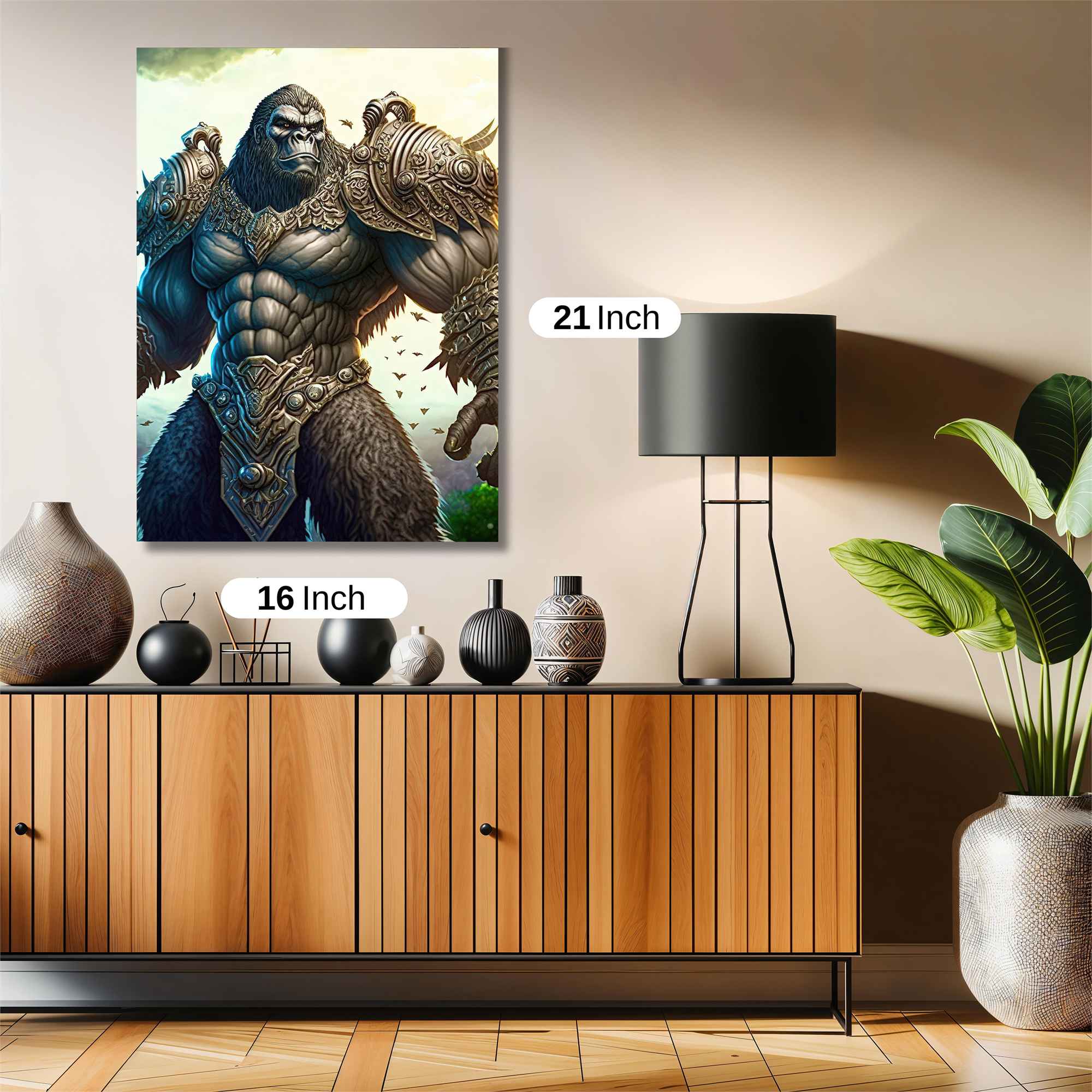 Gorilla Majesty Safe Wall Magnetic / M