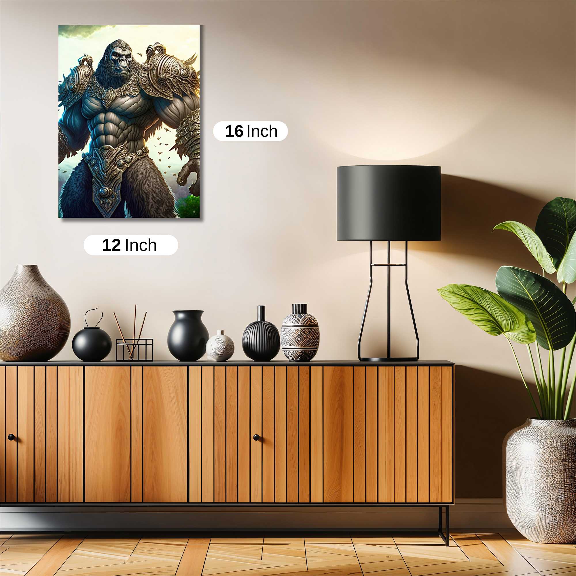 Gorilla Majesty Safe Wall Magnetic / M