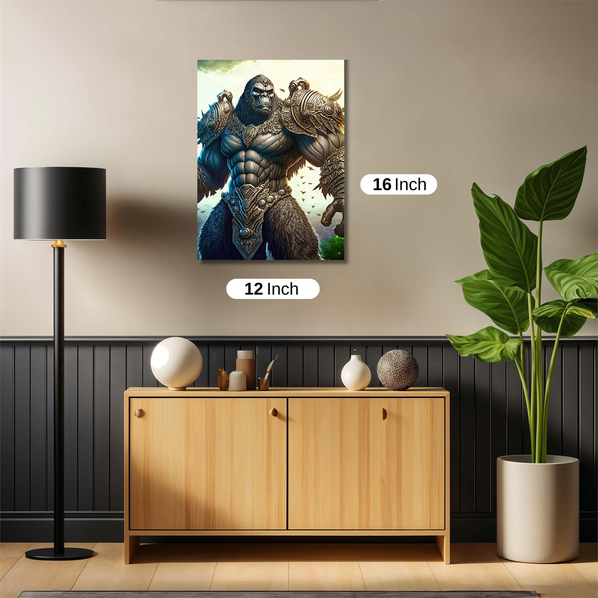 Gorilla Majesty Safe Wall Magnetic / M