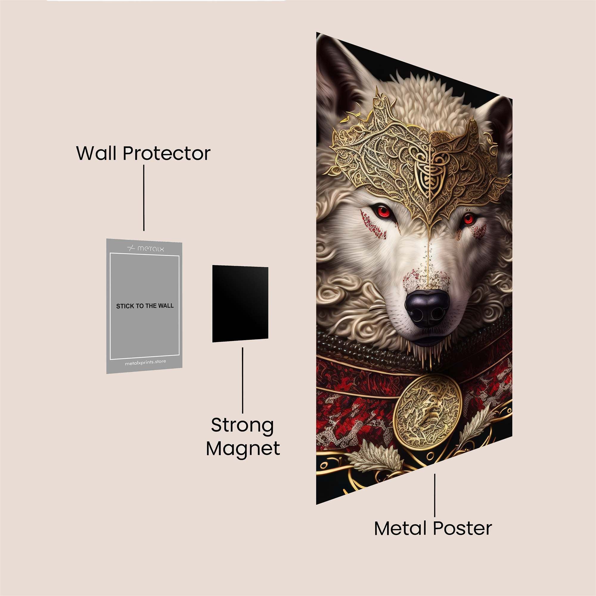 Wolf Sovereign Safe Wall Magnetic / M