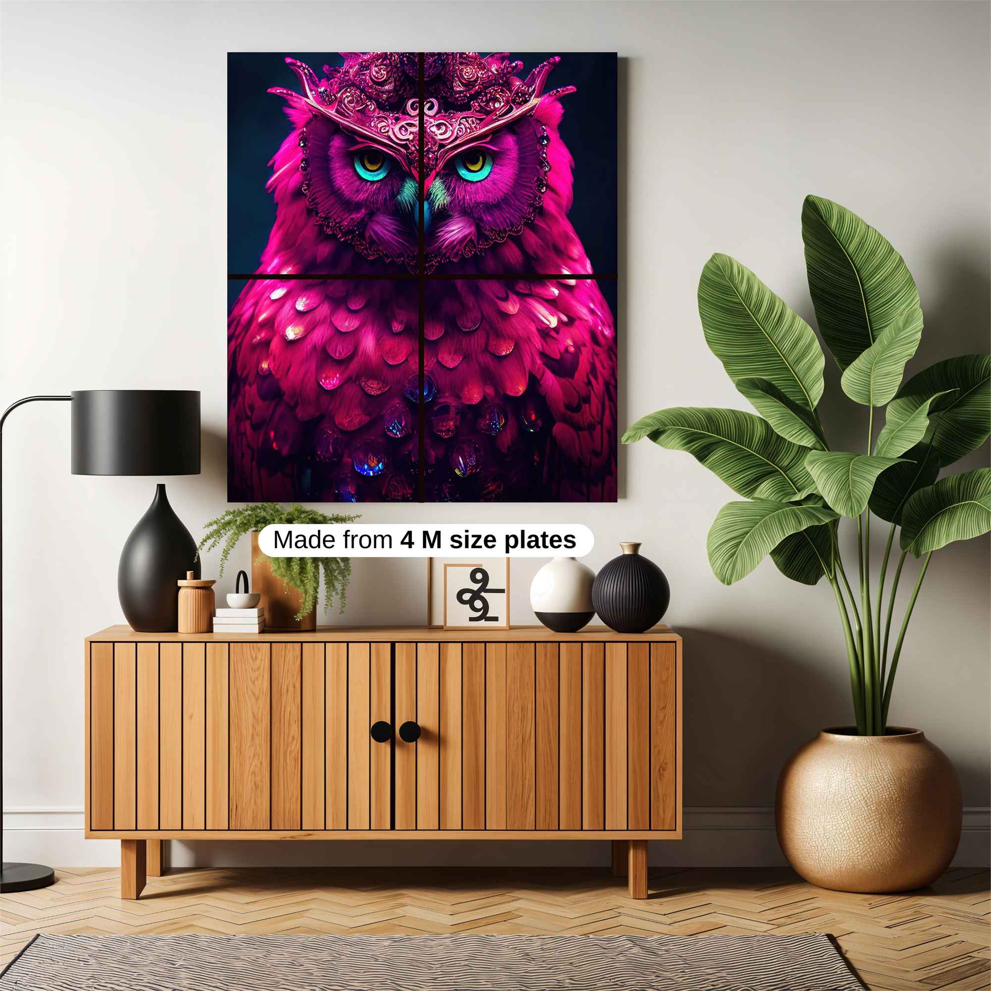 Owl Majestic Safe Wall Magnetic / M