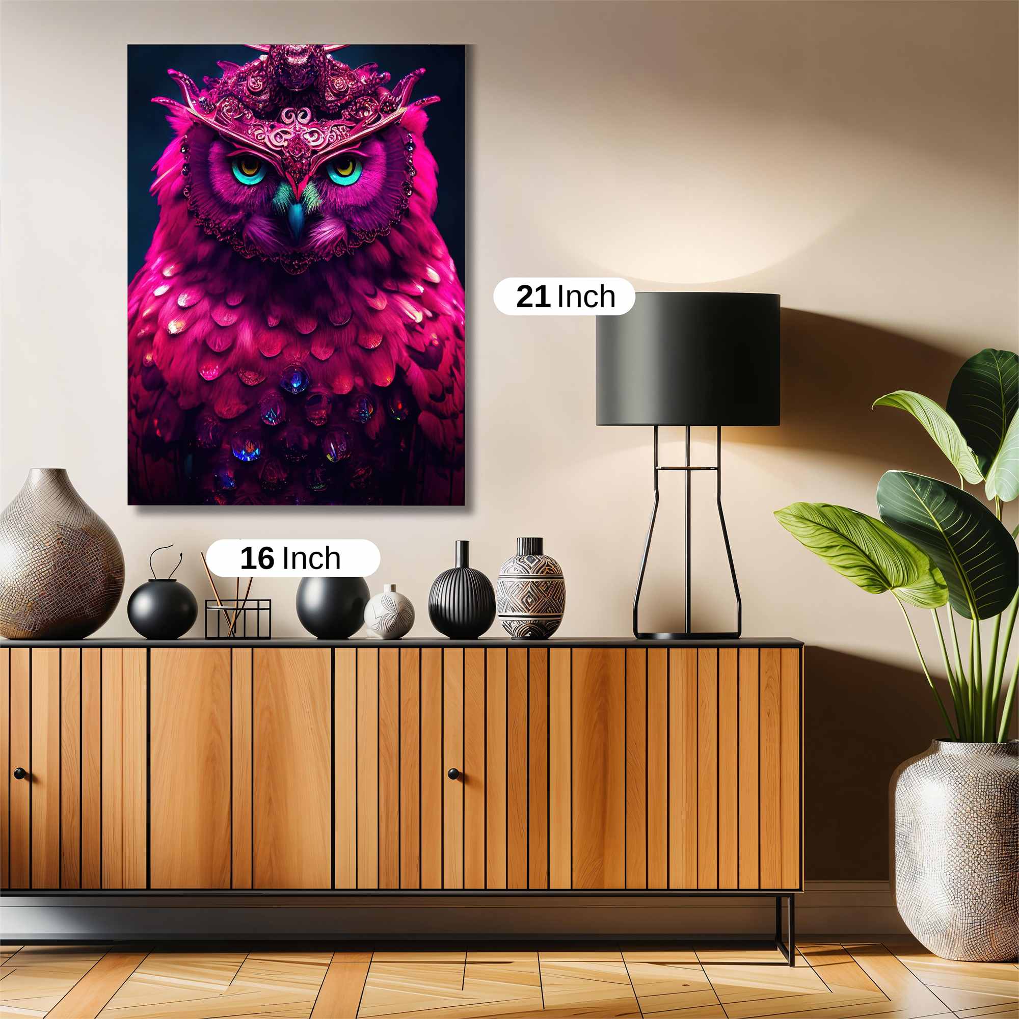 Owl Majestic Safe Wall Magnetic / M